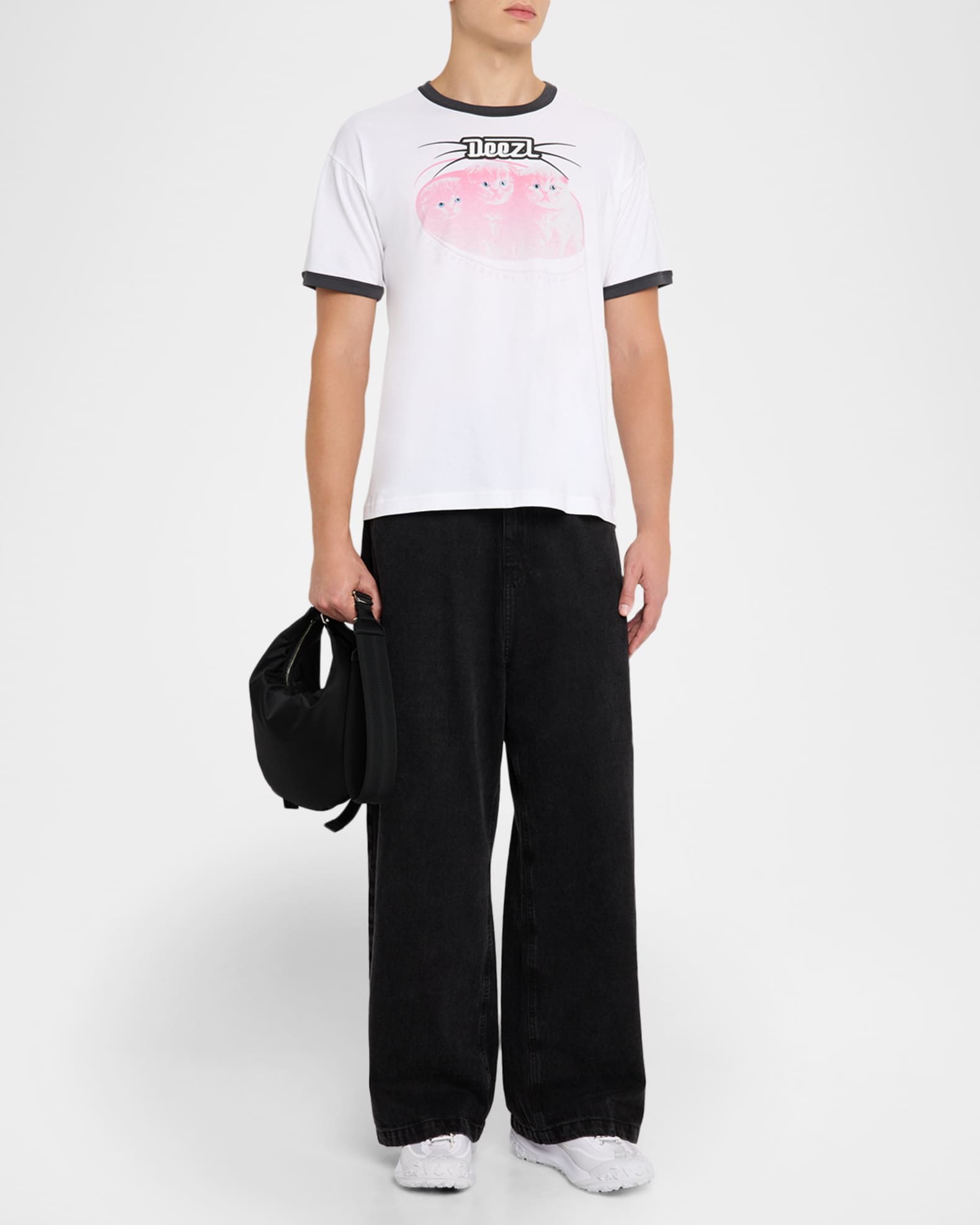 Men's T-Norm-Cuff Graphic T-Shirt 1