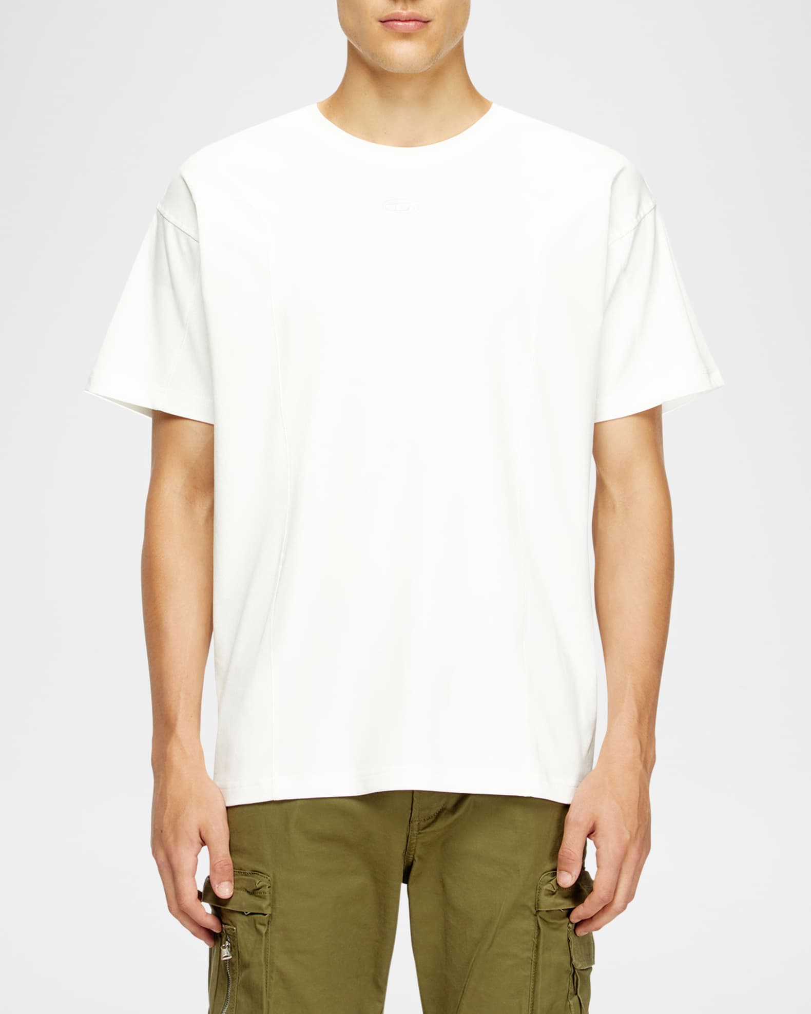 Diesel Men's T-Norm-Int Cotton Jersey T-Shirt | Neiman Marcus