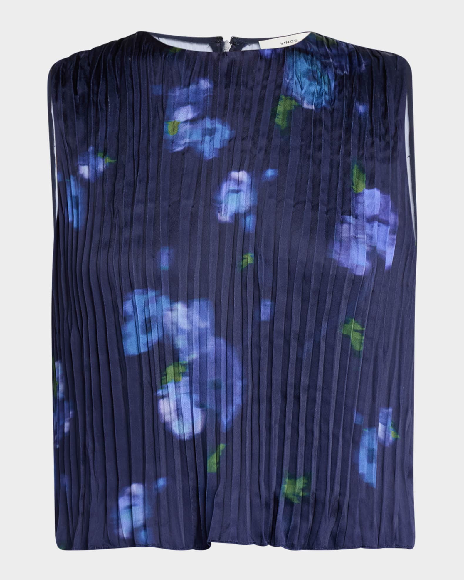 Blurred Poppy Top  0