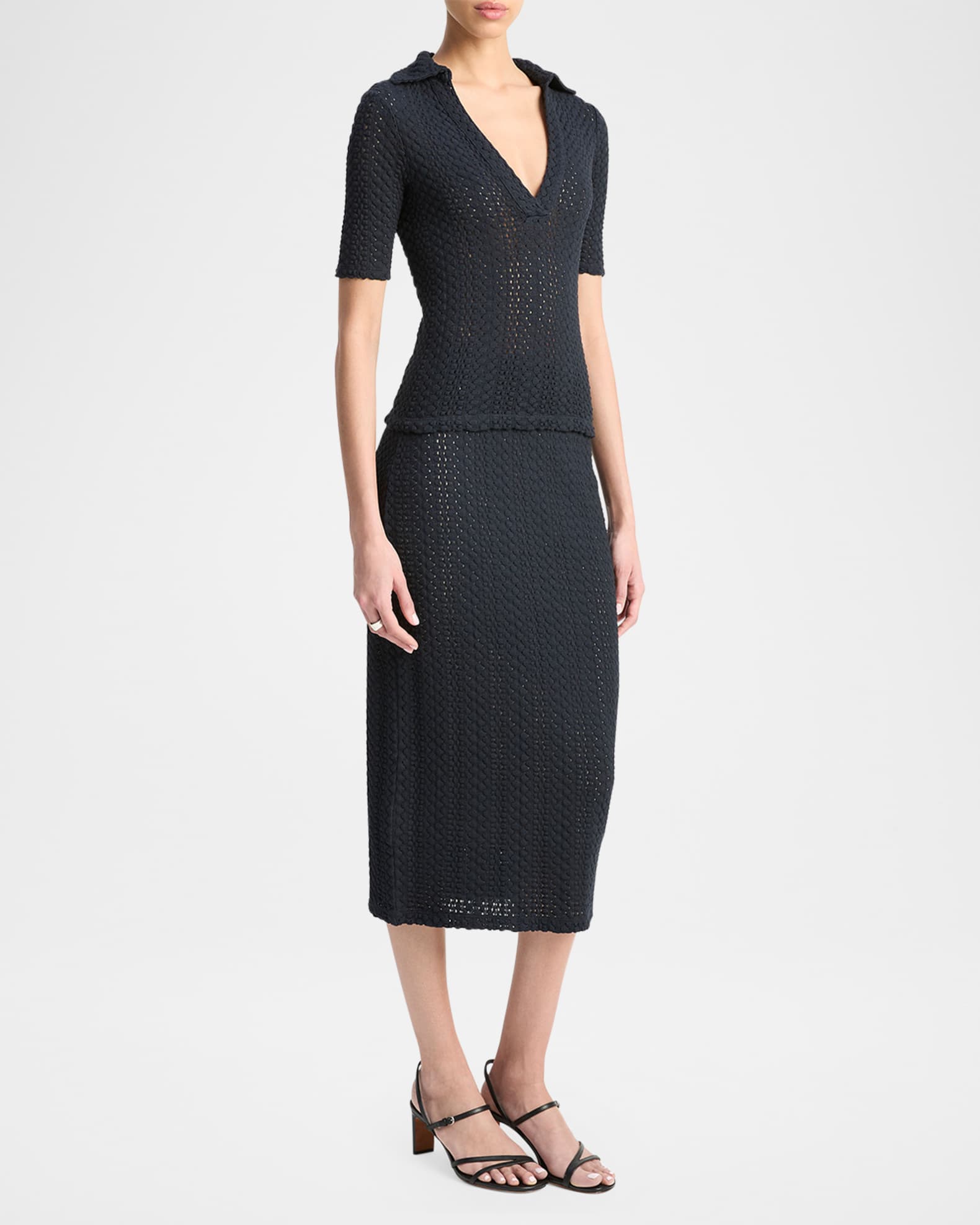 Knit Midi Skirt 1