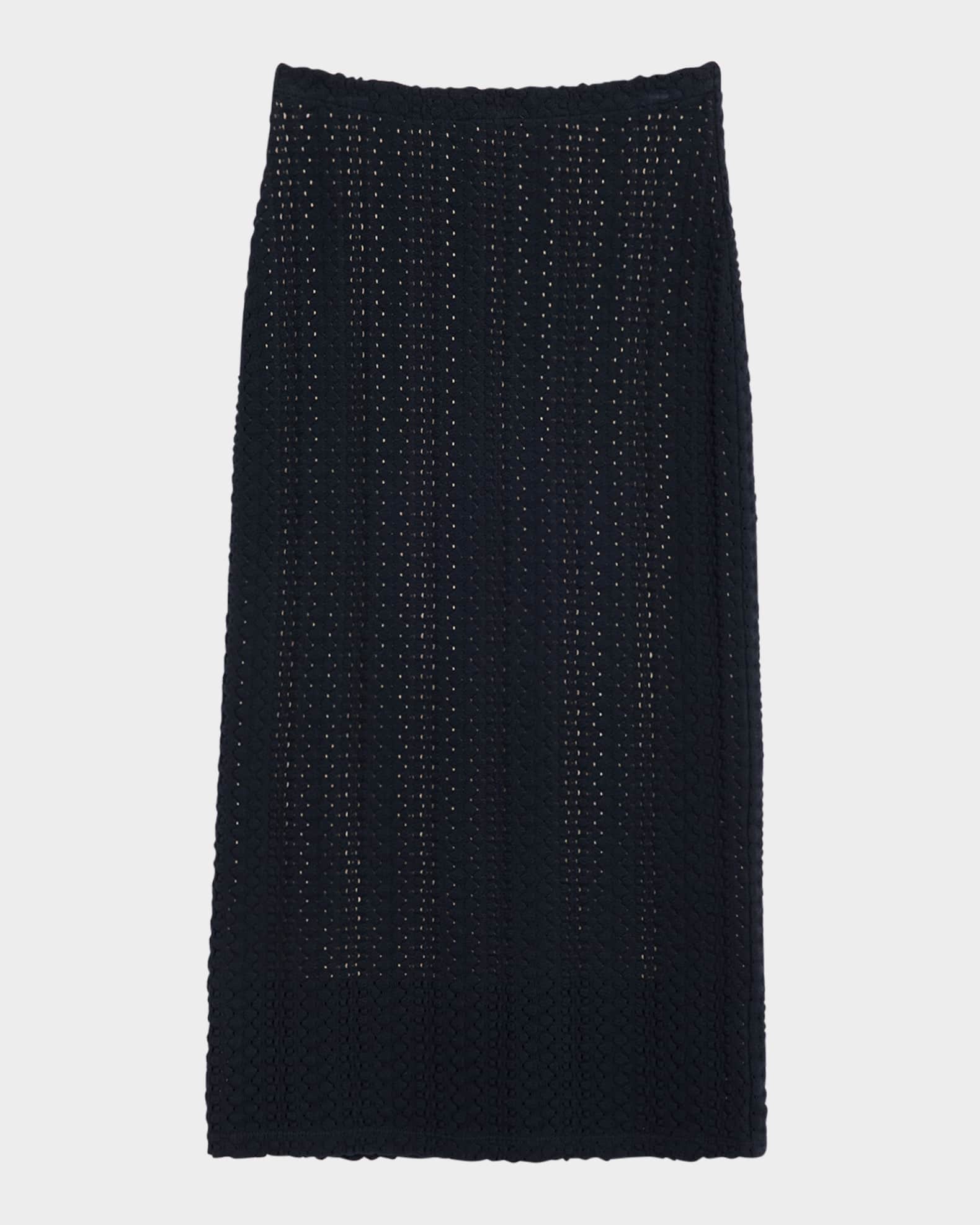 Knit Midi Skirt 0