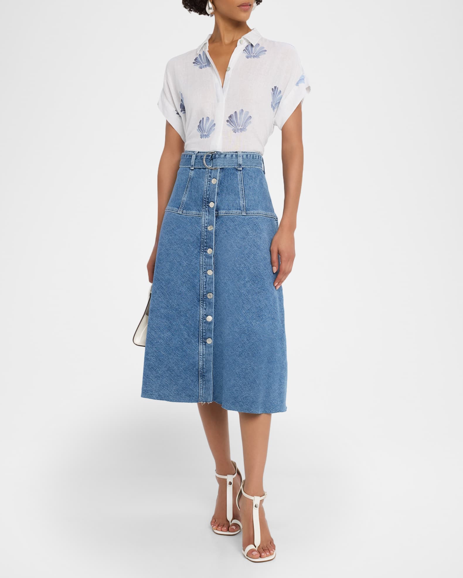 Jamie Short-Sleeve Linen Shirt 1