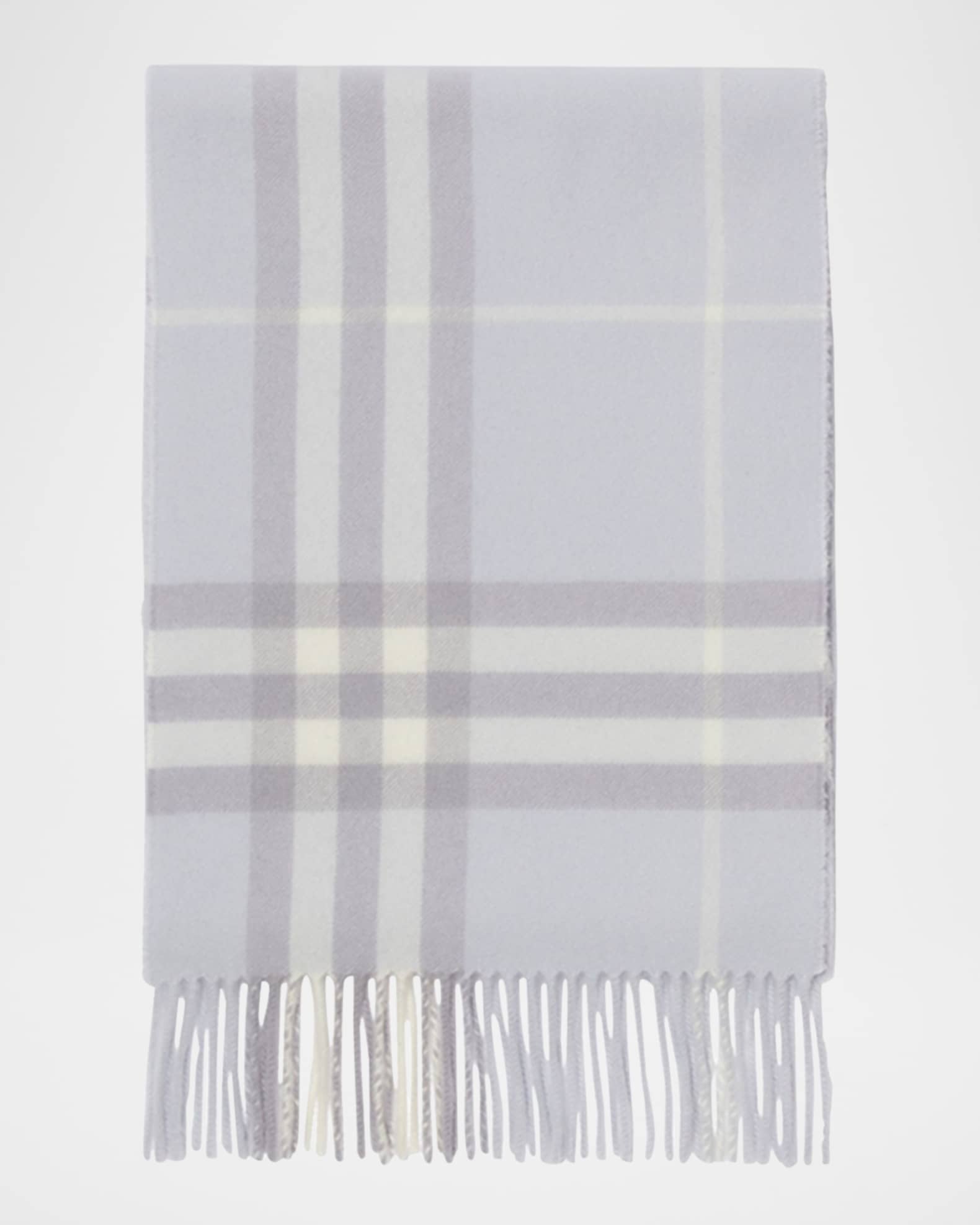 Giant Check Cashmere Scarf 0