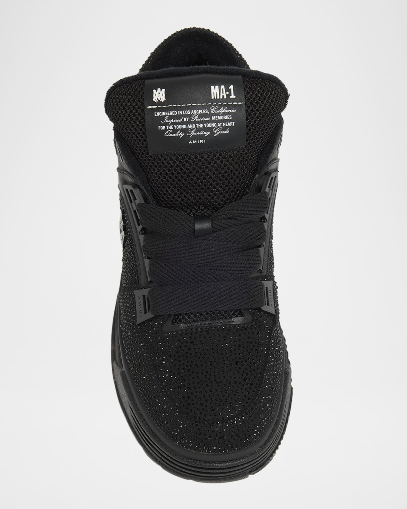 Amiri Men's Crystal MA 1 Oversized Low-Top Sneakers | Neiman