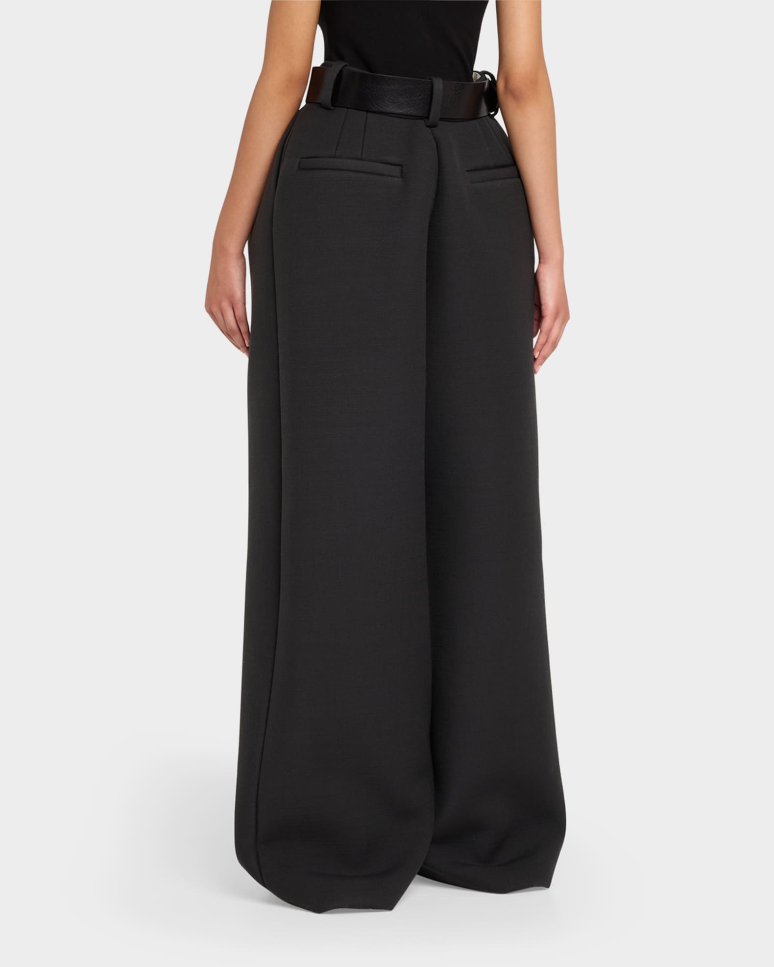 Sullen Marc Jacobs Flare Pants スラックス Marc Jacobs Runway Tailored Wide-Leg Volume Pants | Neiman Marcus