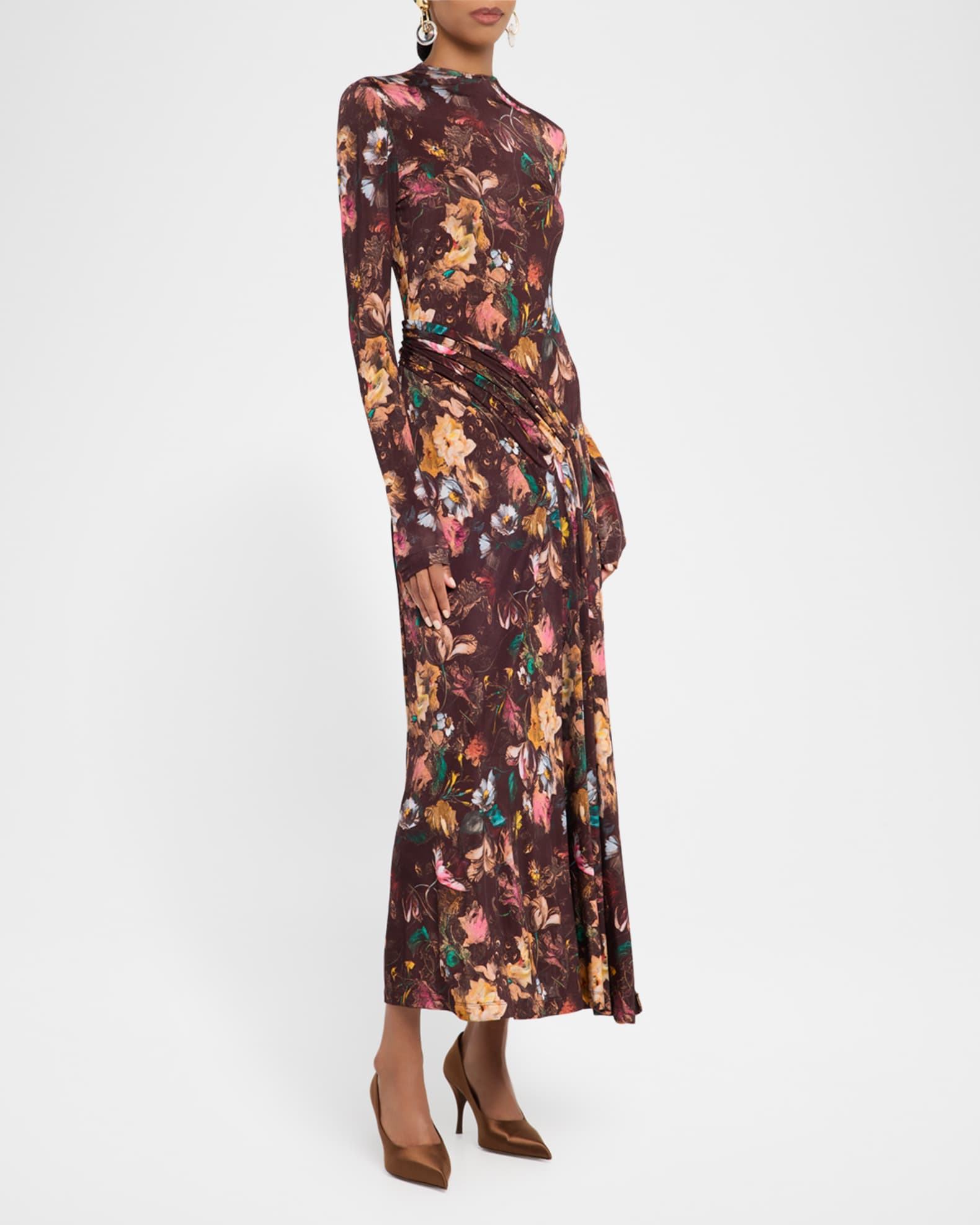 The Long Sleeve Dress - Rose main image 0