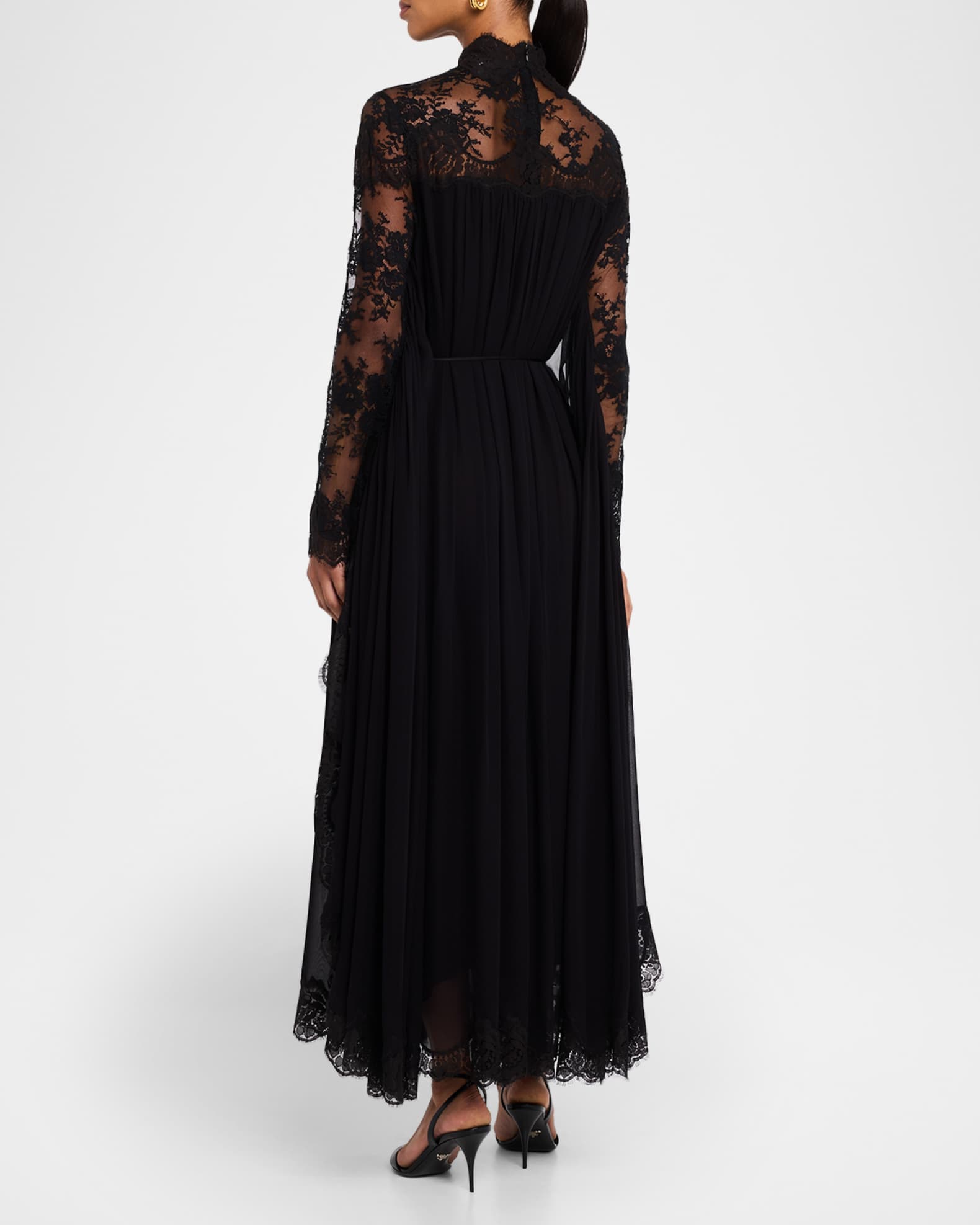 Zimmermann Lace Bat-Wing Maxi Dress | Neiman Marcus