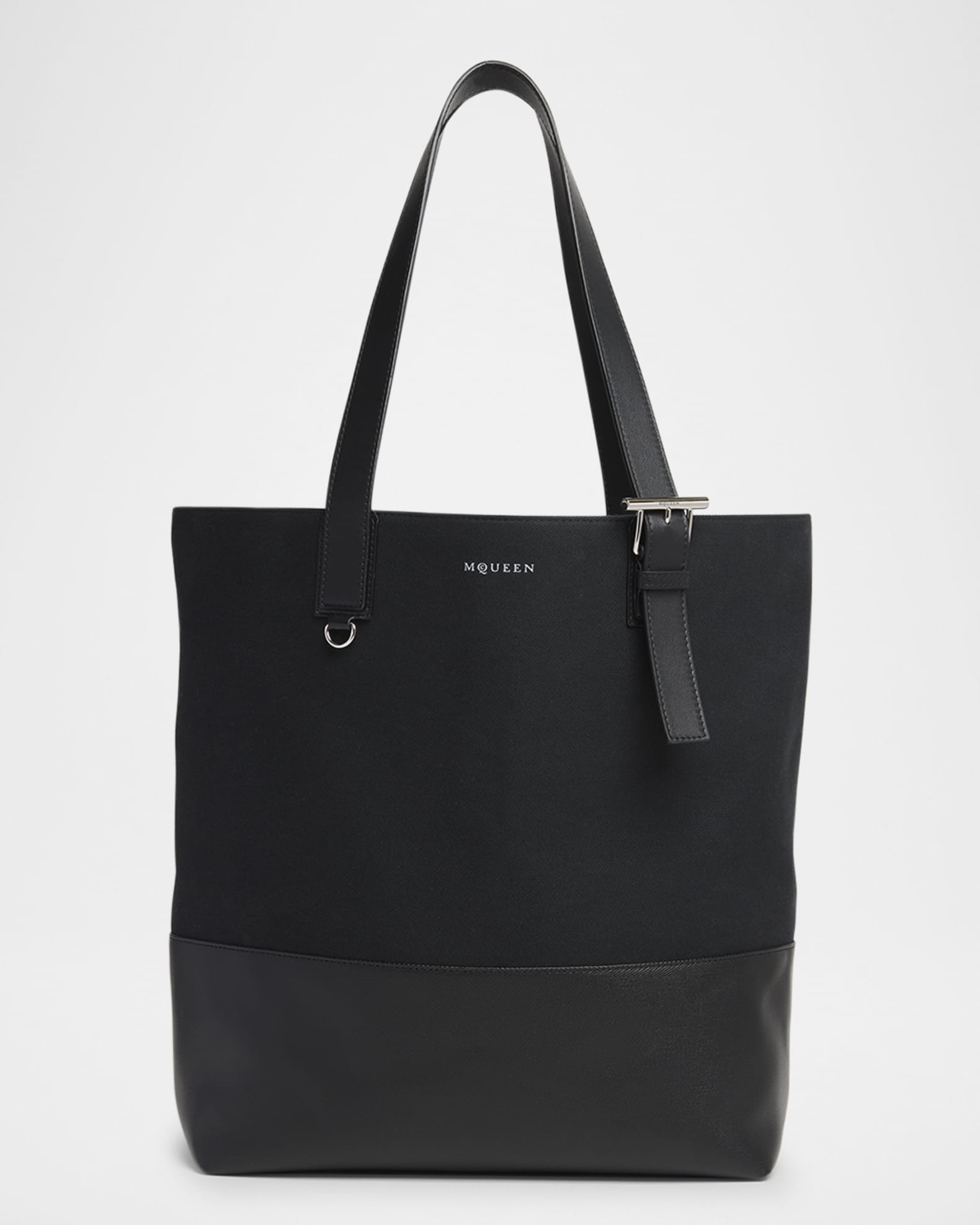 トートバッグ ALEXANDER MCQUEEN SHOPPER BAG MCQUEEN SLING T-NAR McQueen T-Bar Sling Shopper Tote Bag | Neiman Marcus