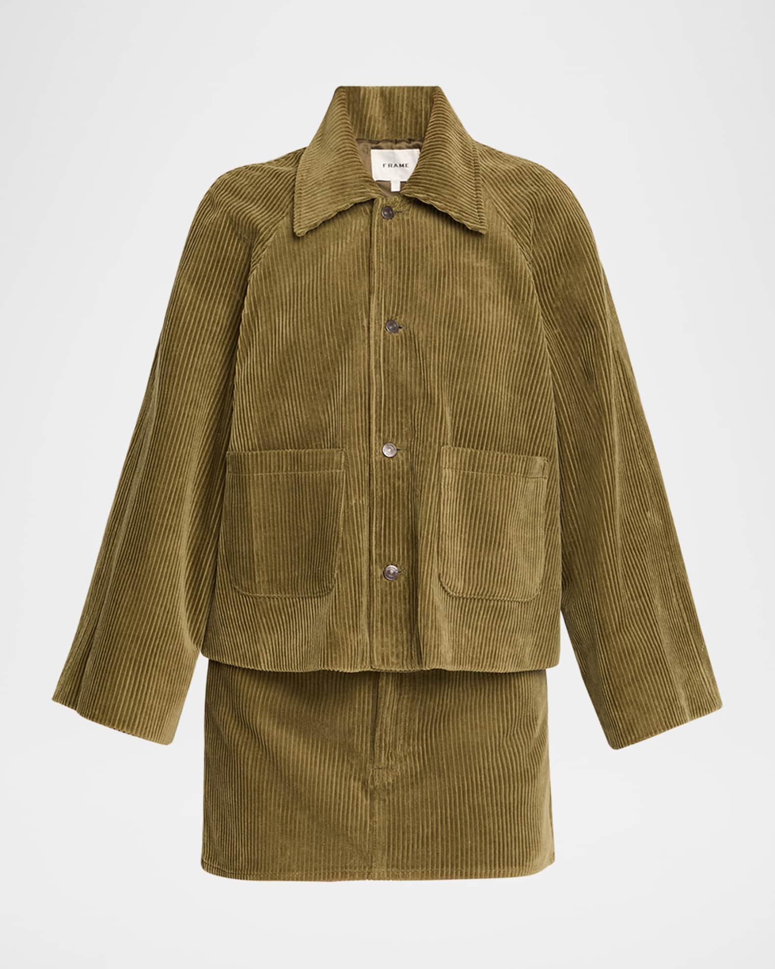 FRAME The Corduroy Swing Jacket | Neiman Marcus