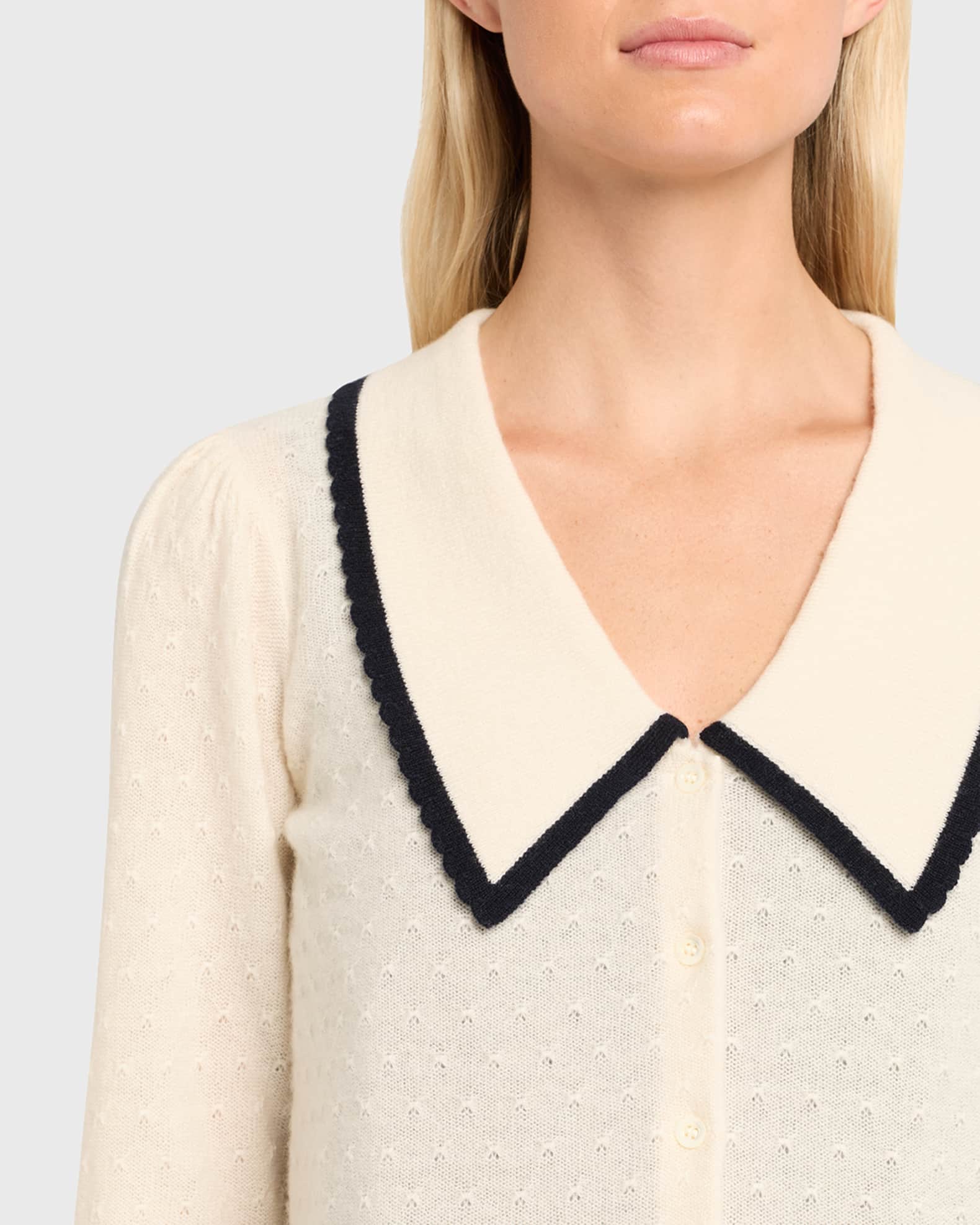 Cashmere Sailor Cardigan