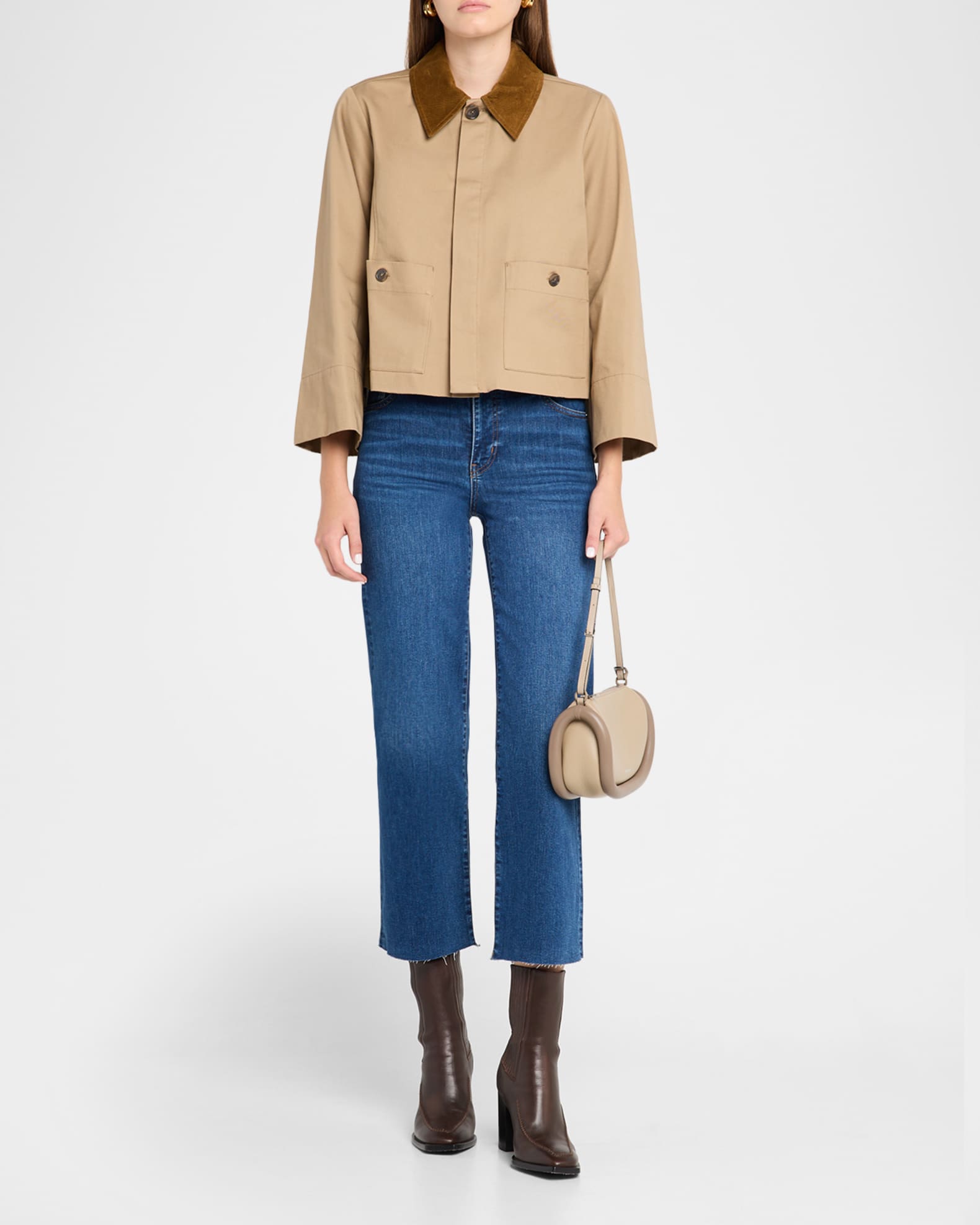 FRAME The Small Trench Coat | Neiman Marcus