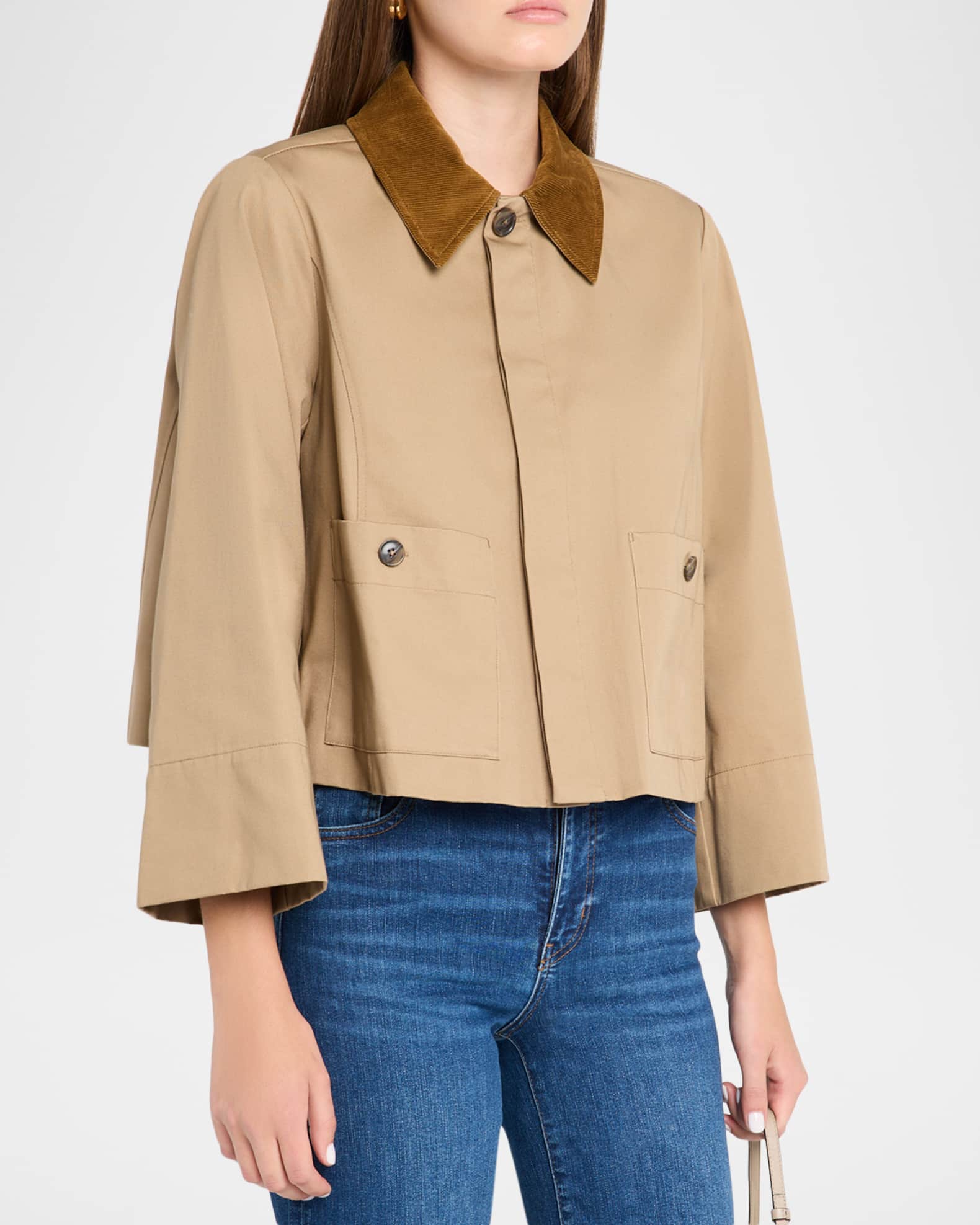 FRAME The Small Trench Coat | Neiman Marcus