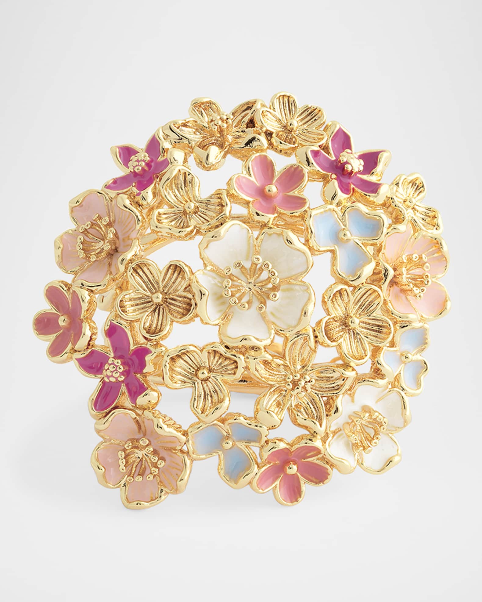 Wildflowers Gathered Statement Ring 0