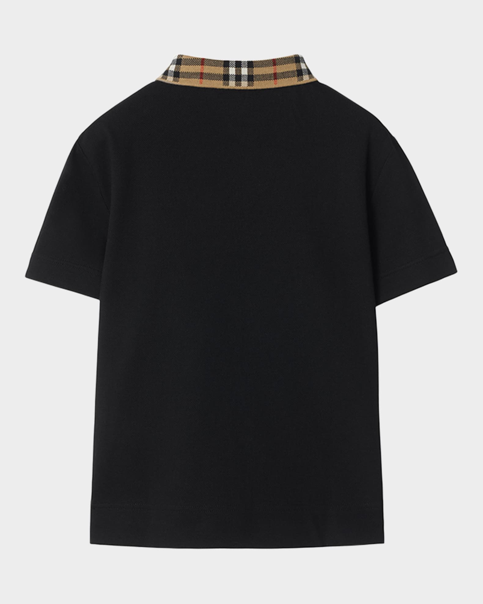 Boy's Johane Check Polo, Size 3-14 1