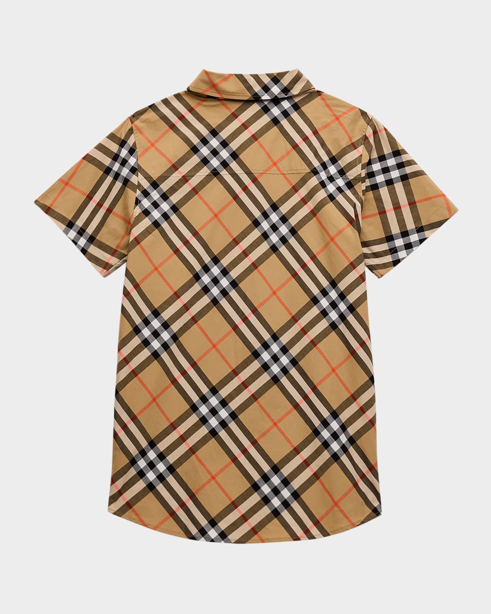 Boy's Owen Short-Sleeve Shirt, Size 3-14 1