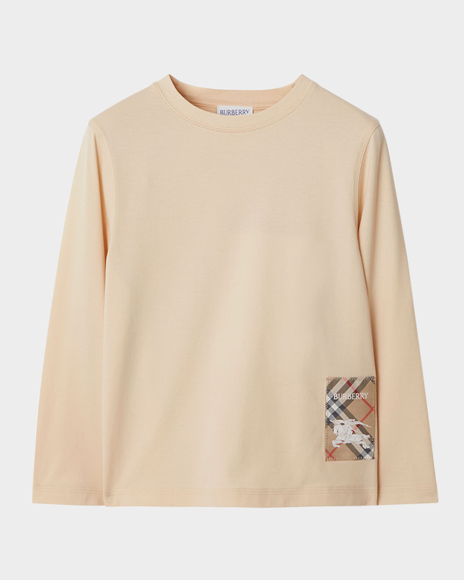 Boy's Kooper Check Label Top, Size 3-14 0