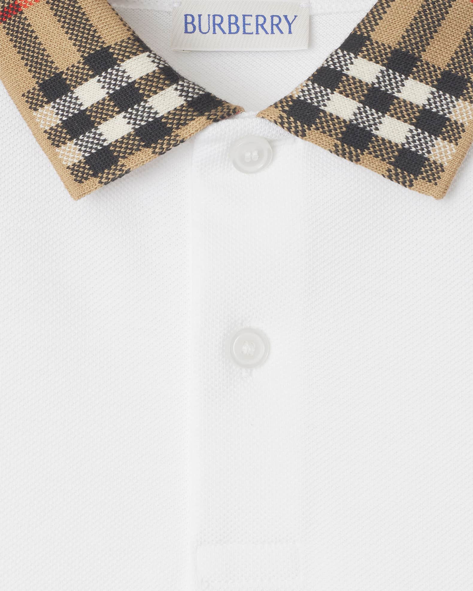 Burberry Boy's Johane Pique EKD Polo Shirt, Size 3-14 | Neiman Marcus