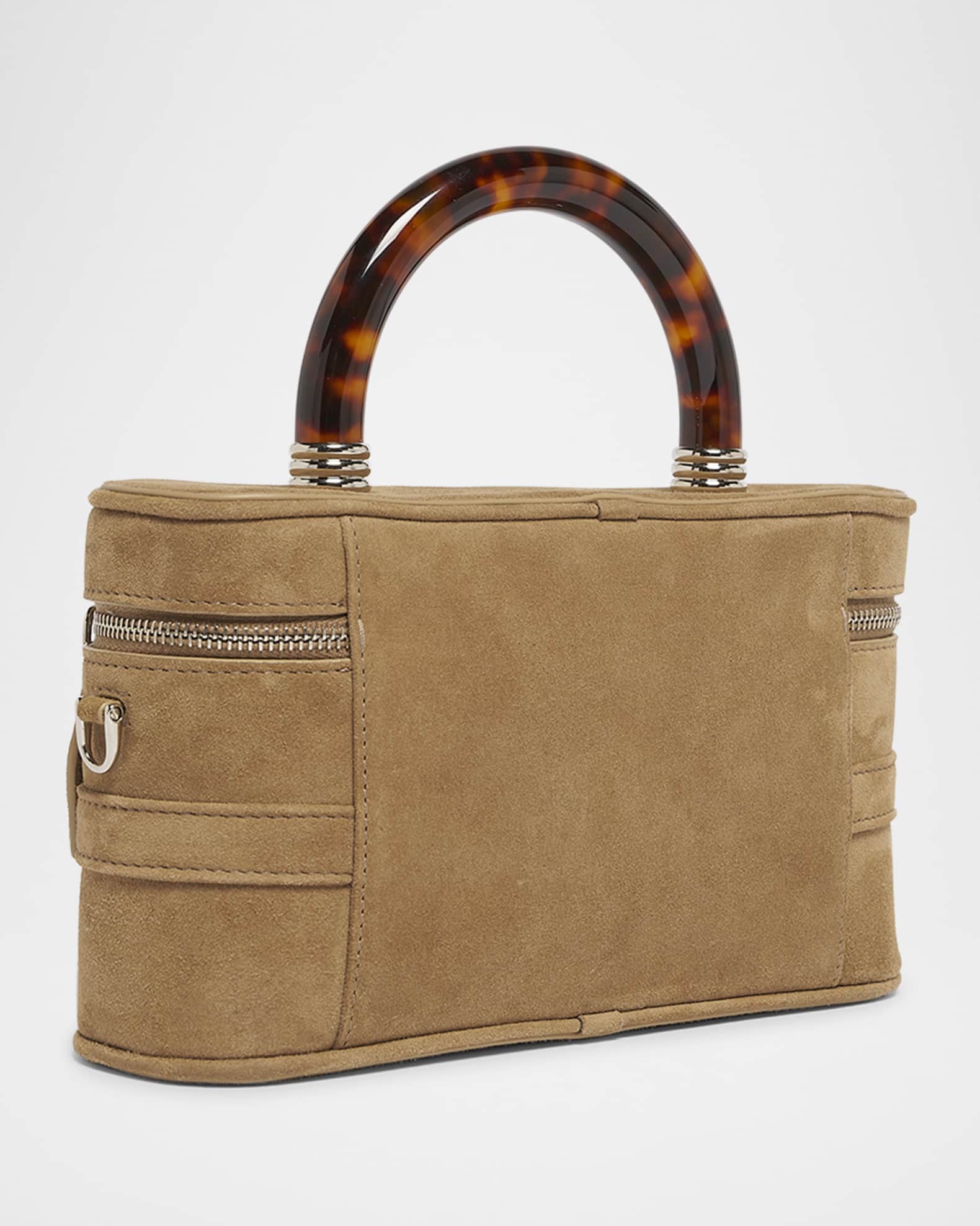 Belel Vivier Mini Suede Vanity Bag 1