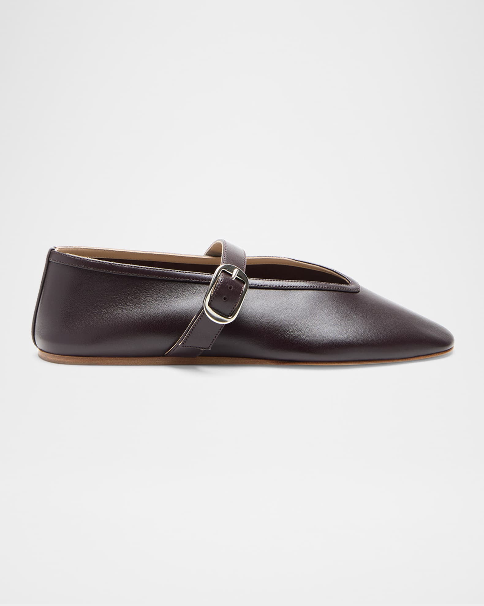 Stella Leather Ballerina Flats 0