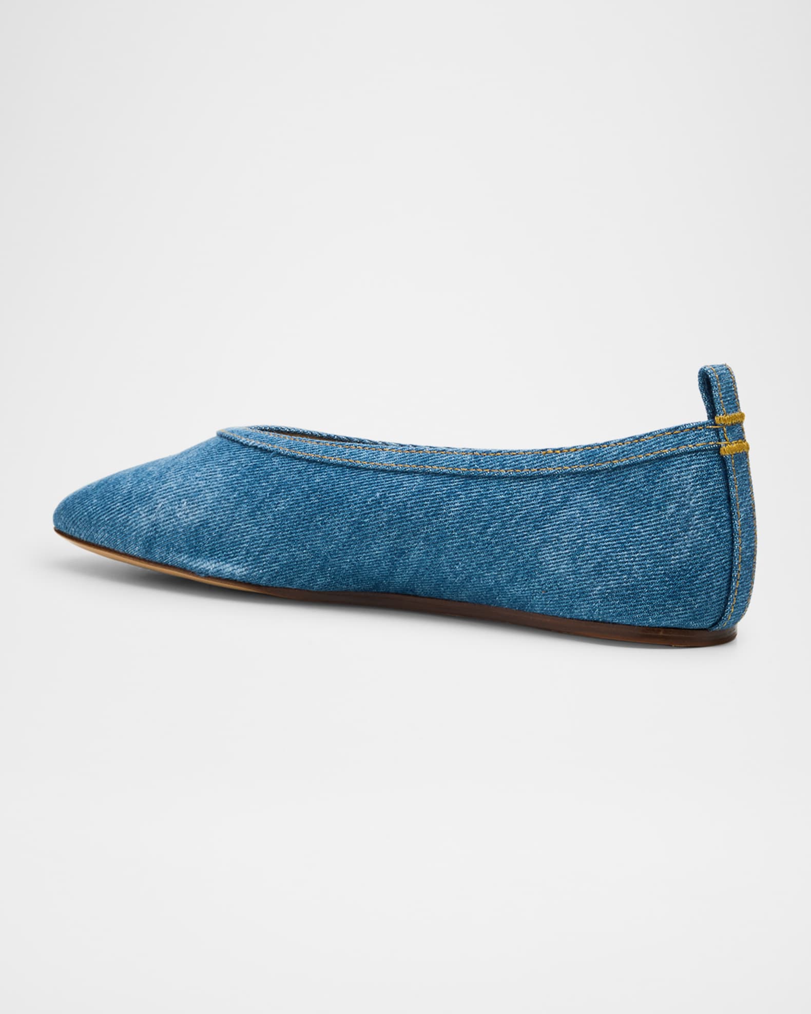 Luna Denim Ballerina Flats