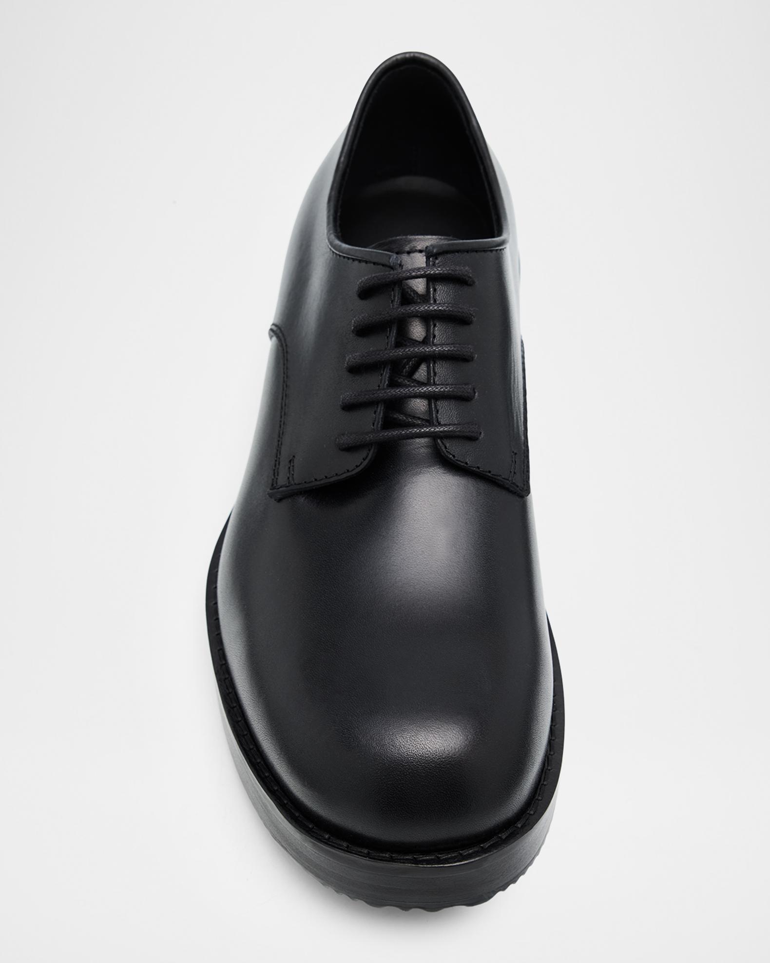 Dries Van Noten Men's Calf Leather Rubber-Sole Derby Shoes