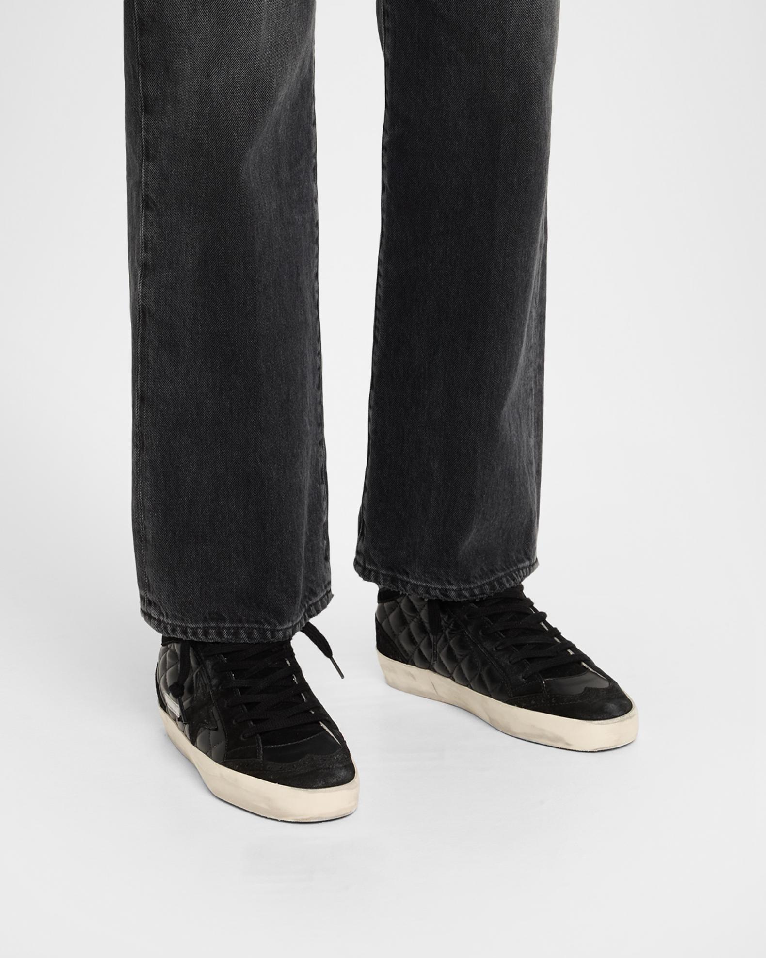 Golden Goose Midstar Classic Matellasse Nappa Leather Mid-Top