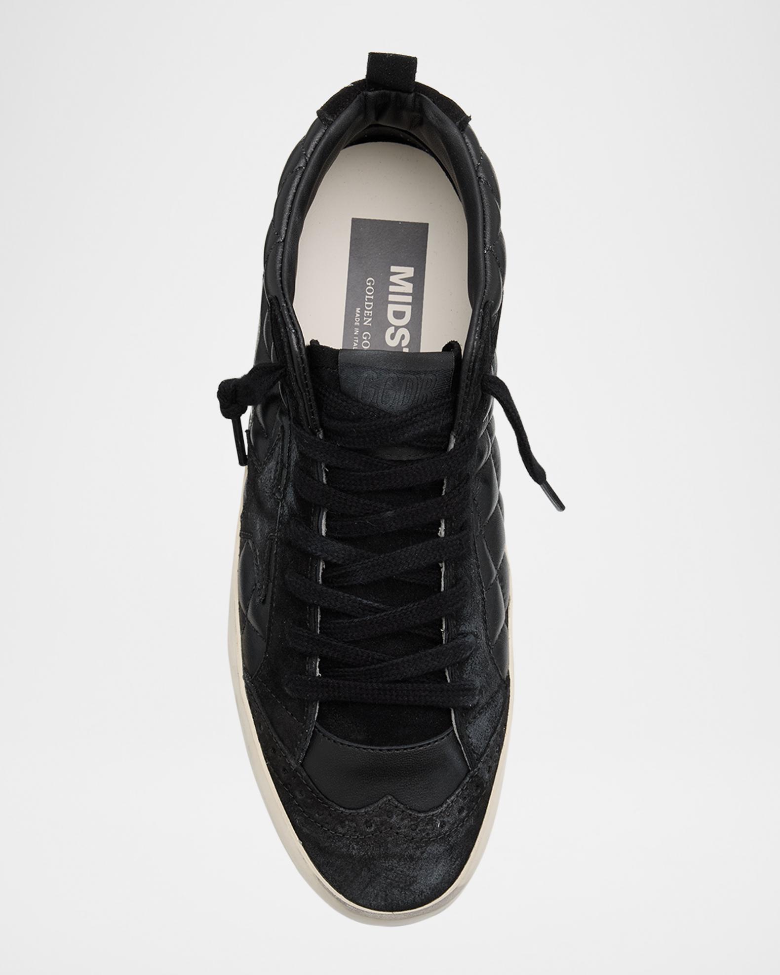 Golden Goose Midstar Classic Matellasse Nappa Leather Mid-Top