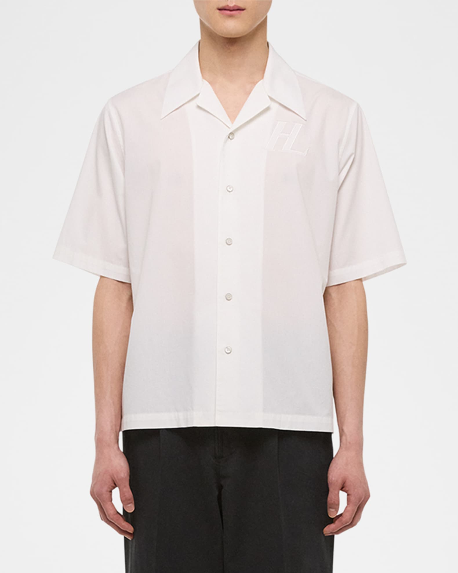 トップス Helmut Lang Original Button-Down Shirt Helmut Lang Uniform Shirt in Black | FWRD