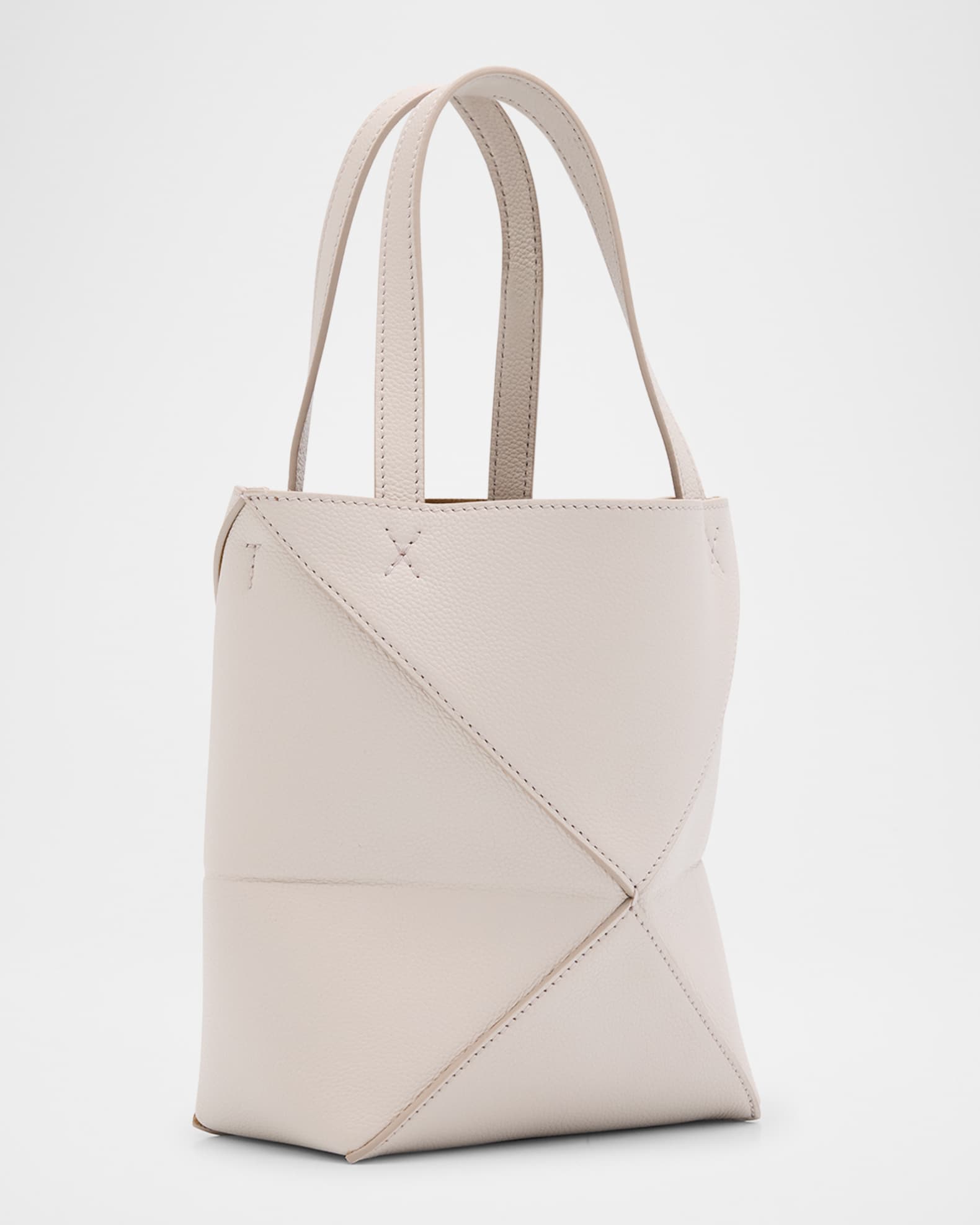 LOEWE バッグ Loewe Puzzle Fold Mini Tote Bag in Calf Leather | Neiman Marcus
