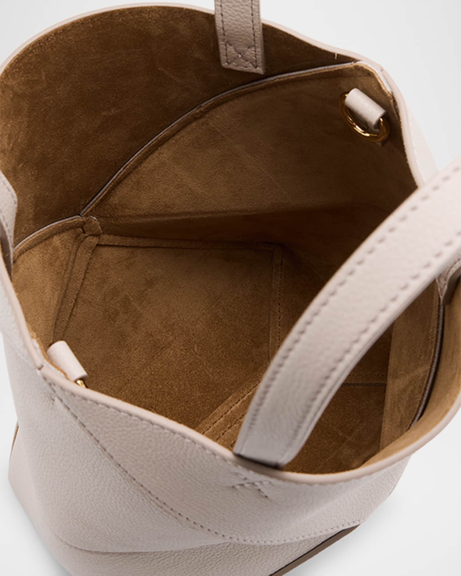 Loewe Puzzle Fold Mini Tote Bag in Calf Leather | Neiman Marcus