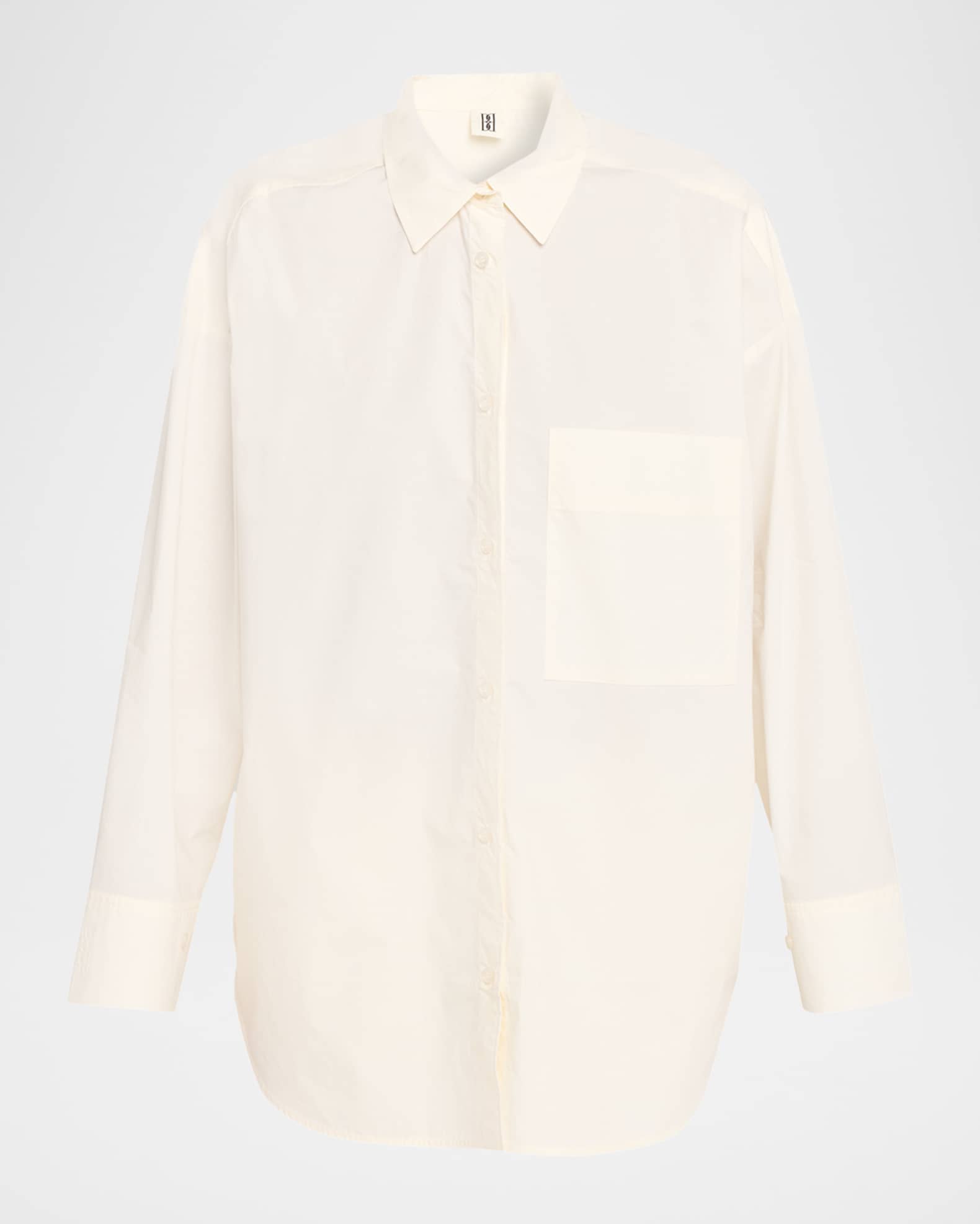 Derris Oversized Organic Cotton Shirt 0