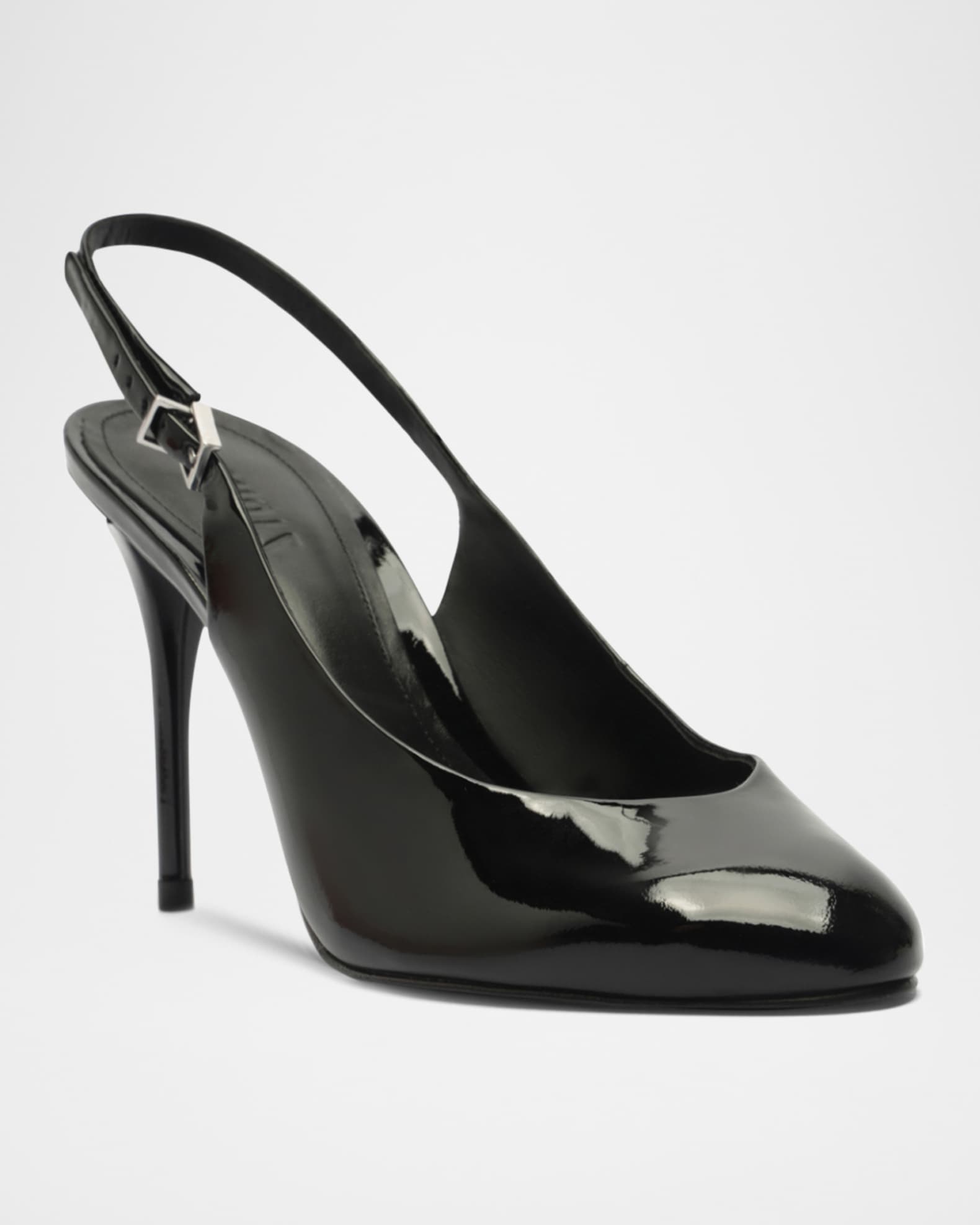 Patent Leather Schutz Slingback Pumps Schutz Ciara 100MM Patent