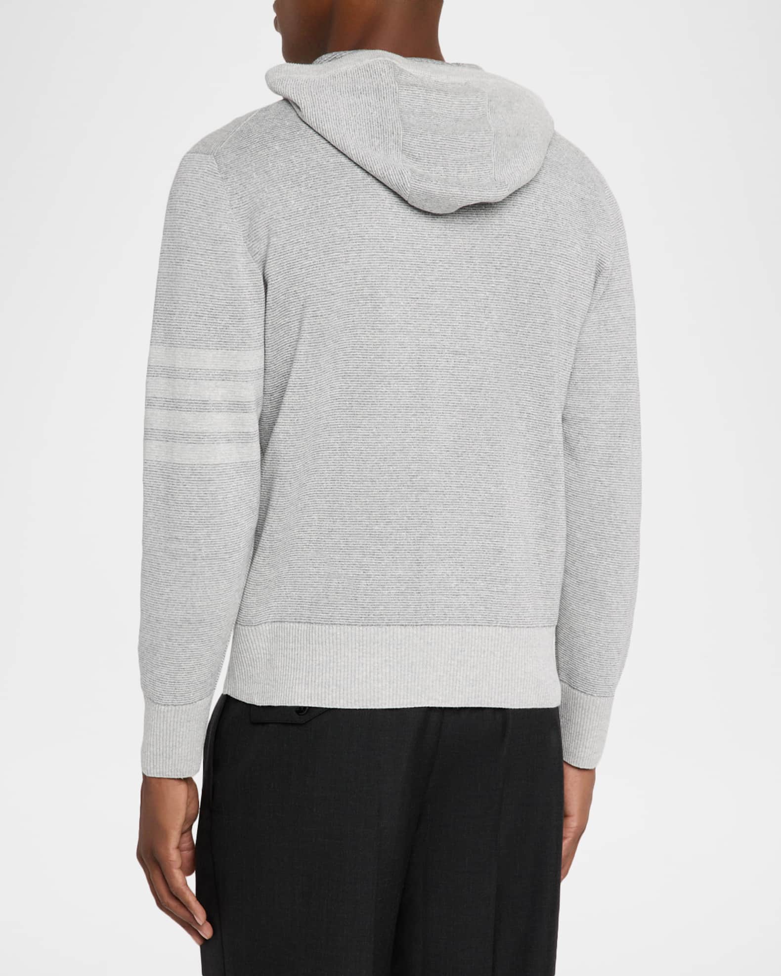 パーカー・フーディ Thom Browne 4-Bar Stripe Crewneck Sweatshirt Classic Loopback 4 Bar Sweatshirt | Thom Browne