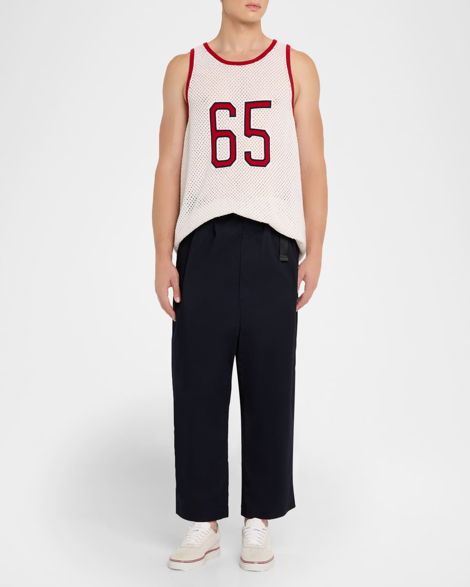 Men's Cashmere Mesh Basketball Jersey 1