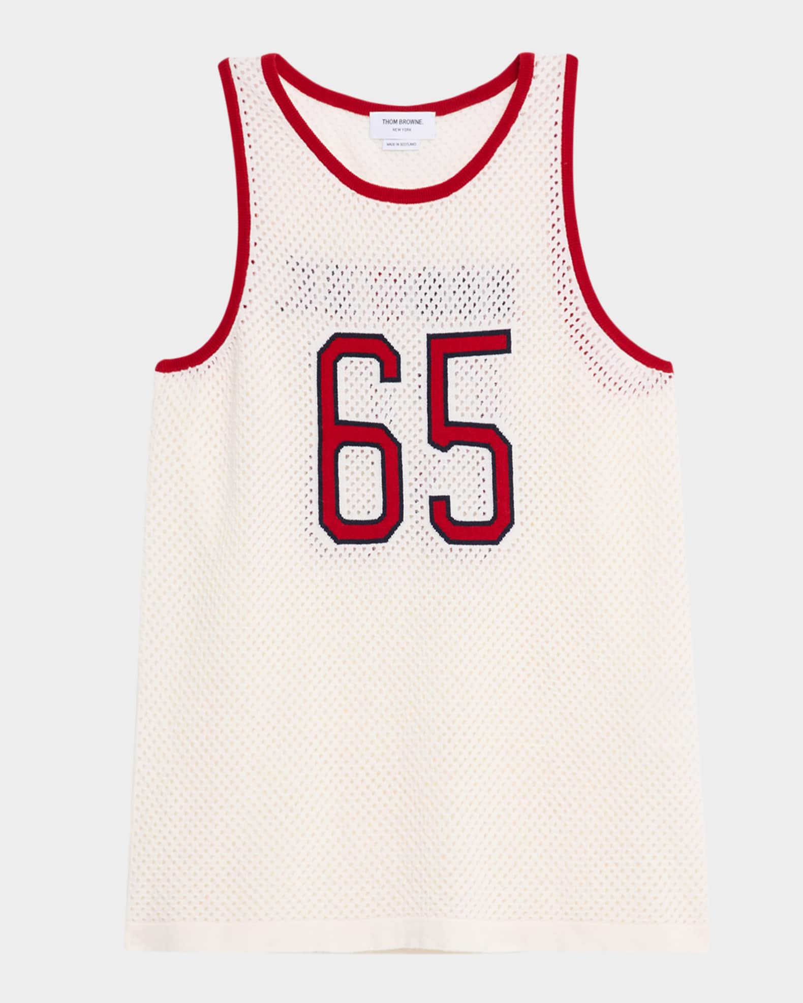 Men's Cashmere Mesh Basketball Jersey 0