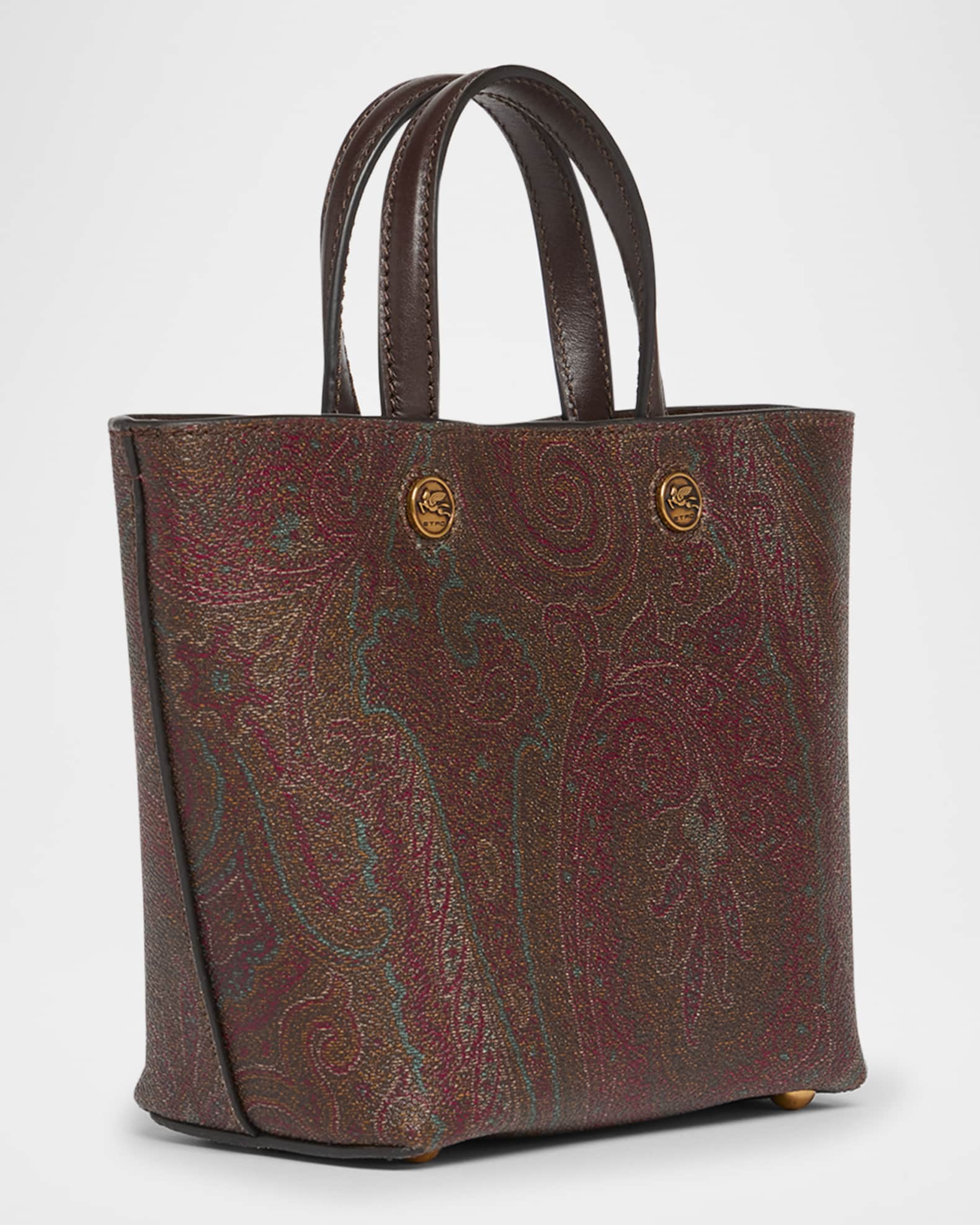 トートバッグ Etro \"ETRO Essential\" tote bag Etro Essential Medium Jacquard Chenille Shopper Tote Bag