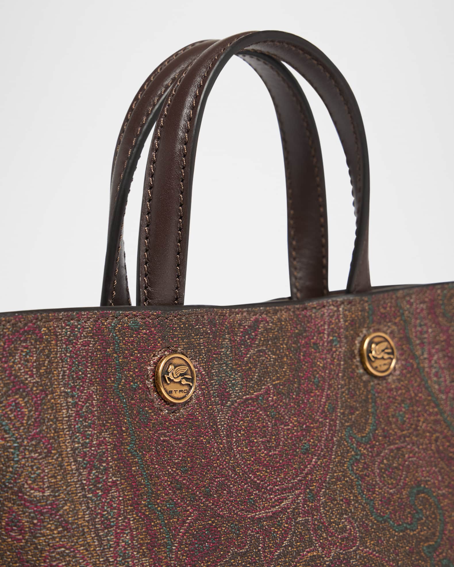 Etro Essential Extra Small Paisley Shopping Tote Bag