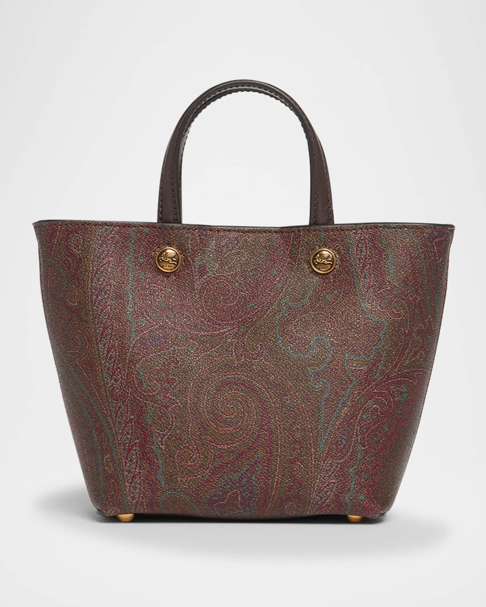 ETRO｜TOTEBAGS (WP1B0001AU022 N0000) Essential Large canvas tote bag in white - Etro | Mytheresa