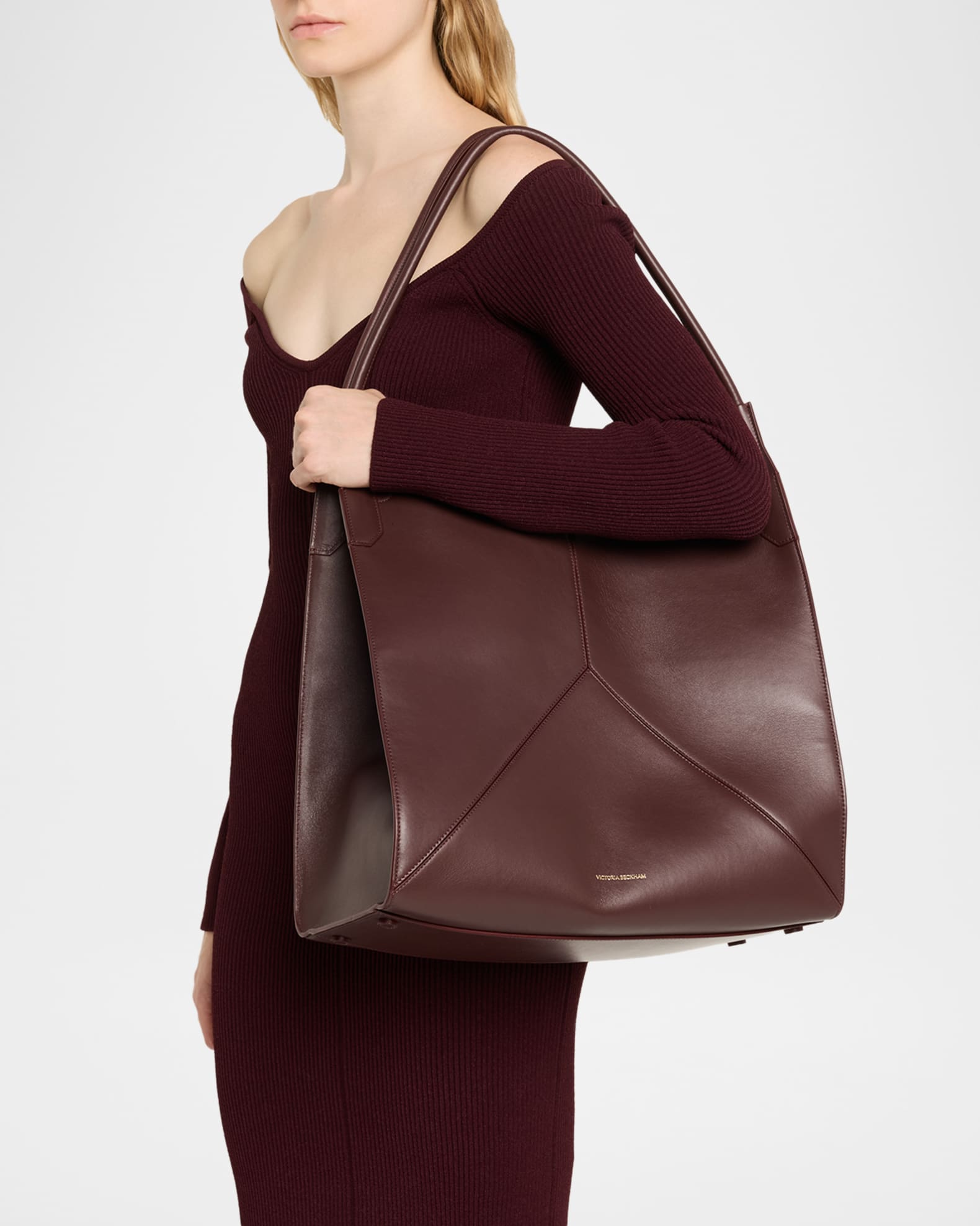 Victoria Leather Tote Bag 1