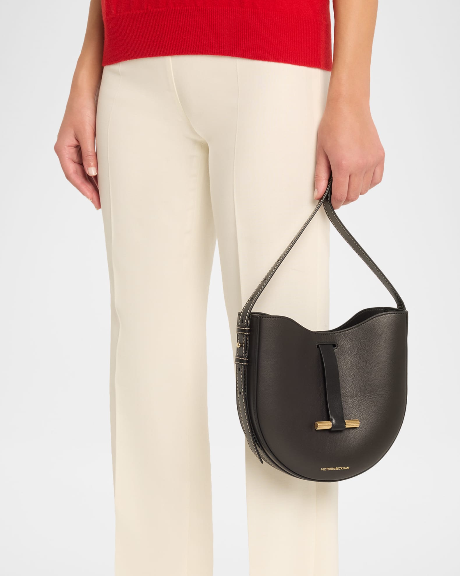 Dia Leather Crossbody Bag 1