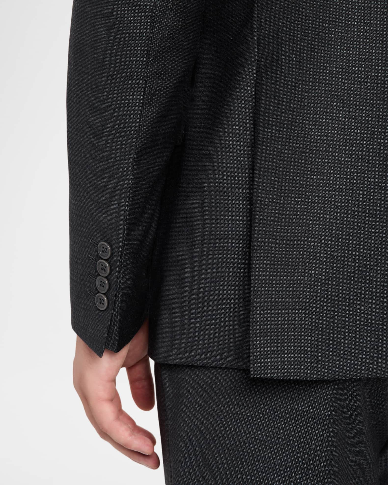 Emporio Armani Men's G Line Virgin Wool Micro-Box Suit | Neiman Marcus