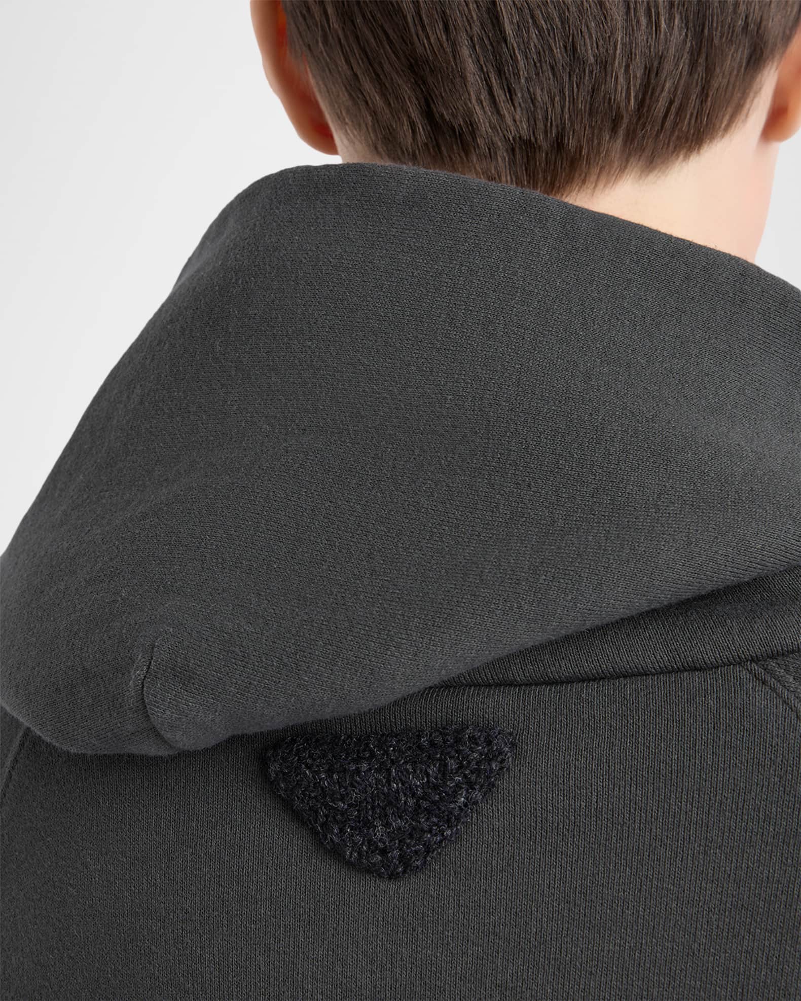 ジャケット・アウター 90s PRADA wool zip up hoodie dark gray 18316693_39230499_600.jpg