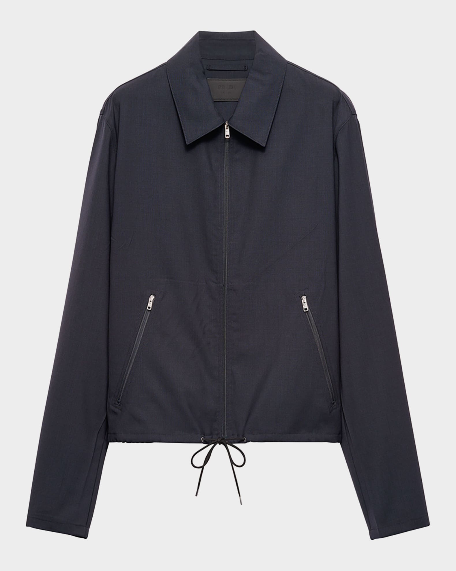 PRADA ジャケット Prada Men's Blouson Wool Zip-Front Jacket | Neiman Marcus