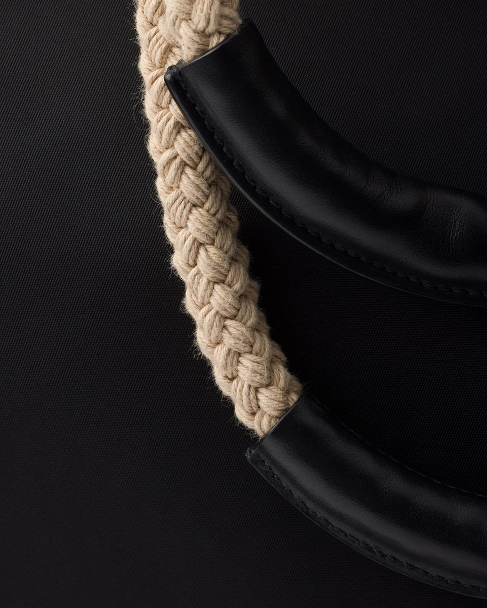 PRADA Cabas Prada Mariner en Re-Nylon【直営店 新作】 Prada Mariner Re-Nylon Small Bucket Bag | Neiman Marcus