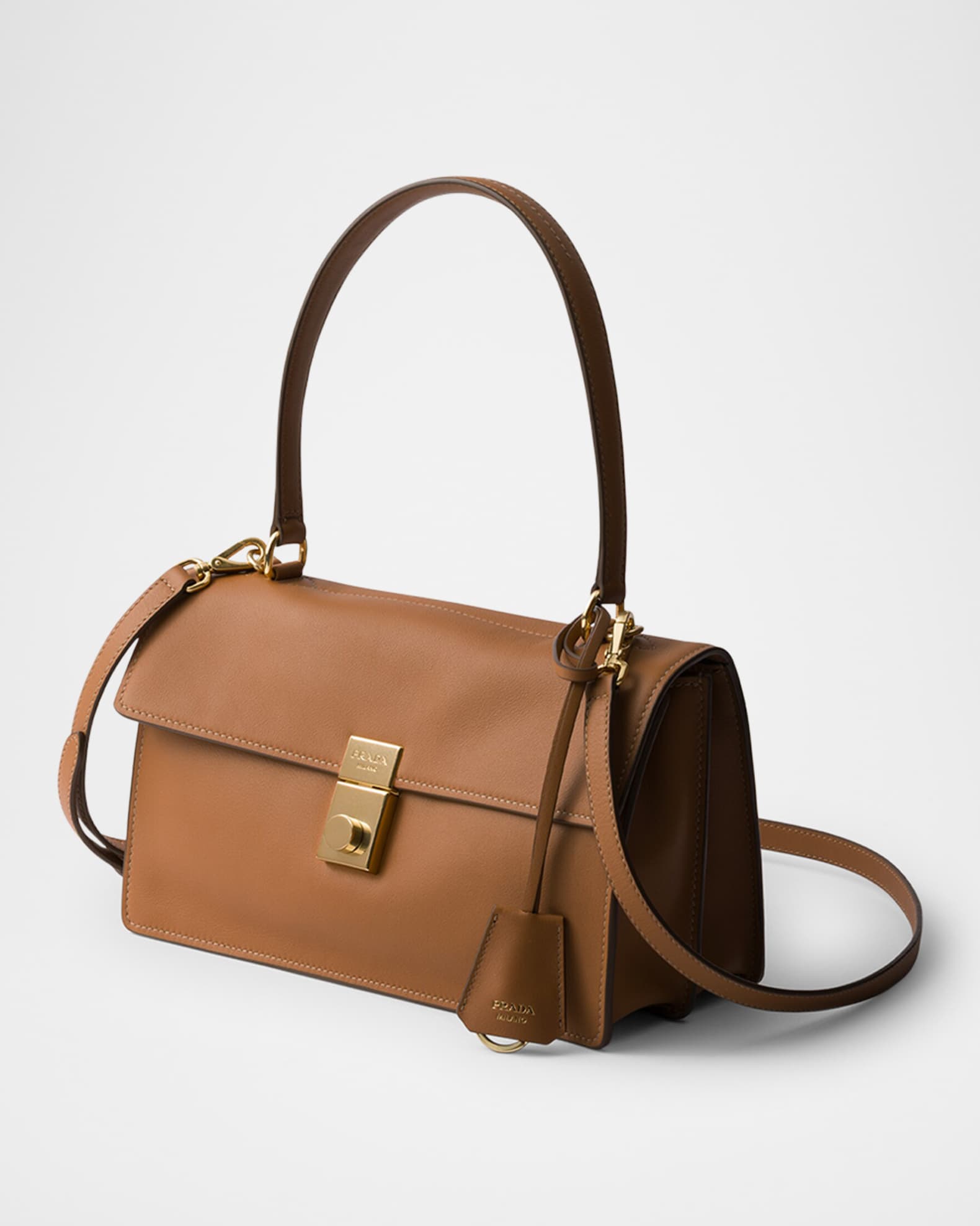 Soft Sound Medium Leather Shoulder Bag 1