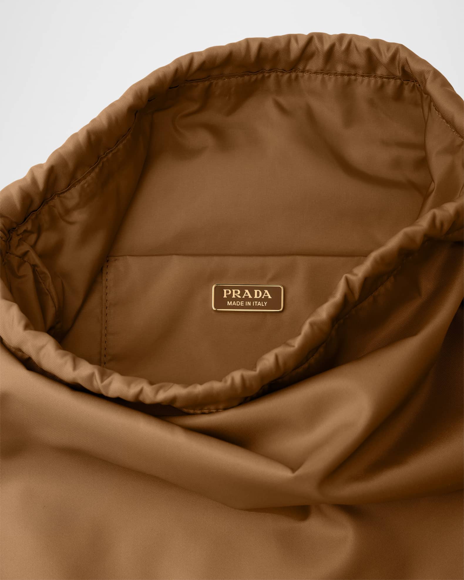 Prada Re-Nylon Drawstring Pouch | Neiman Marcus
