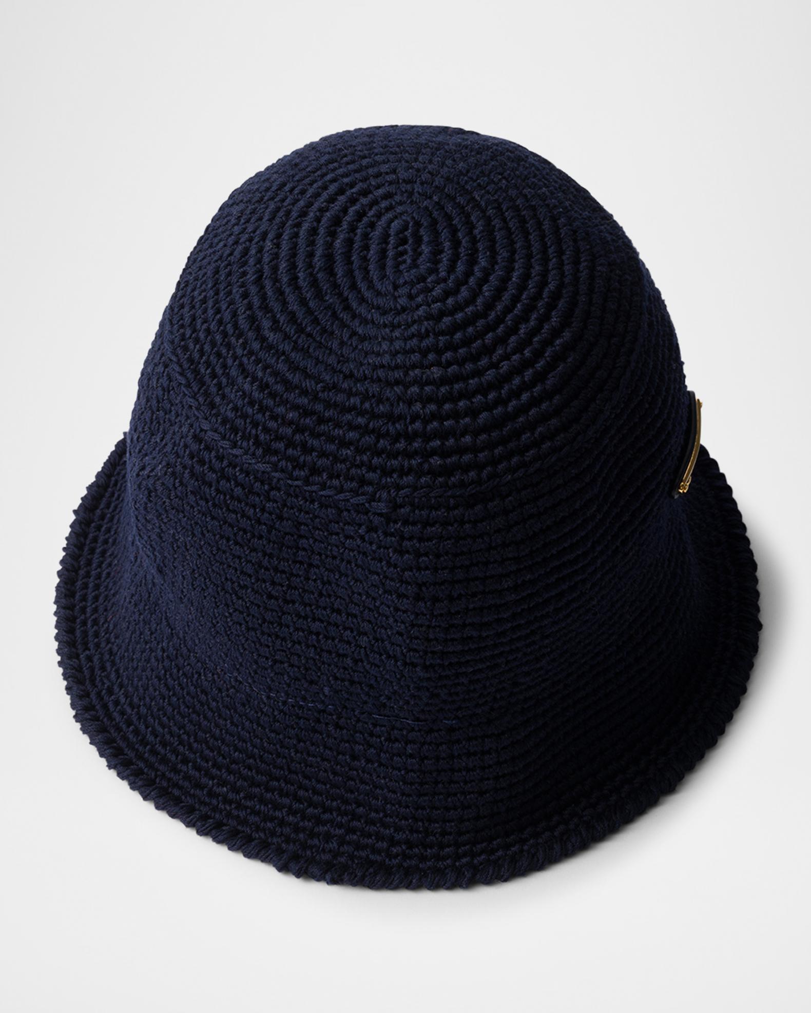 Prada Crochet Bucket Hat | Neiman Marcus display picture 2