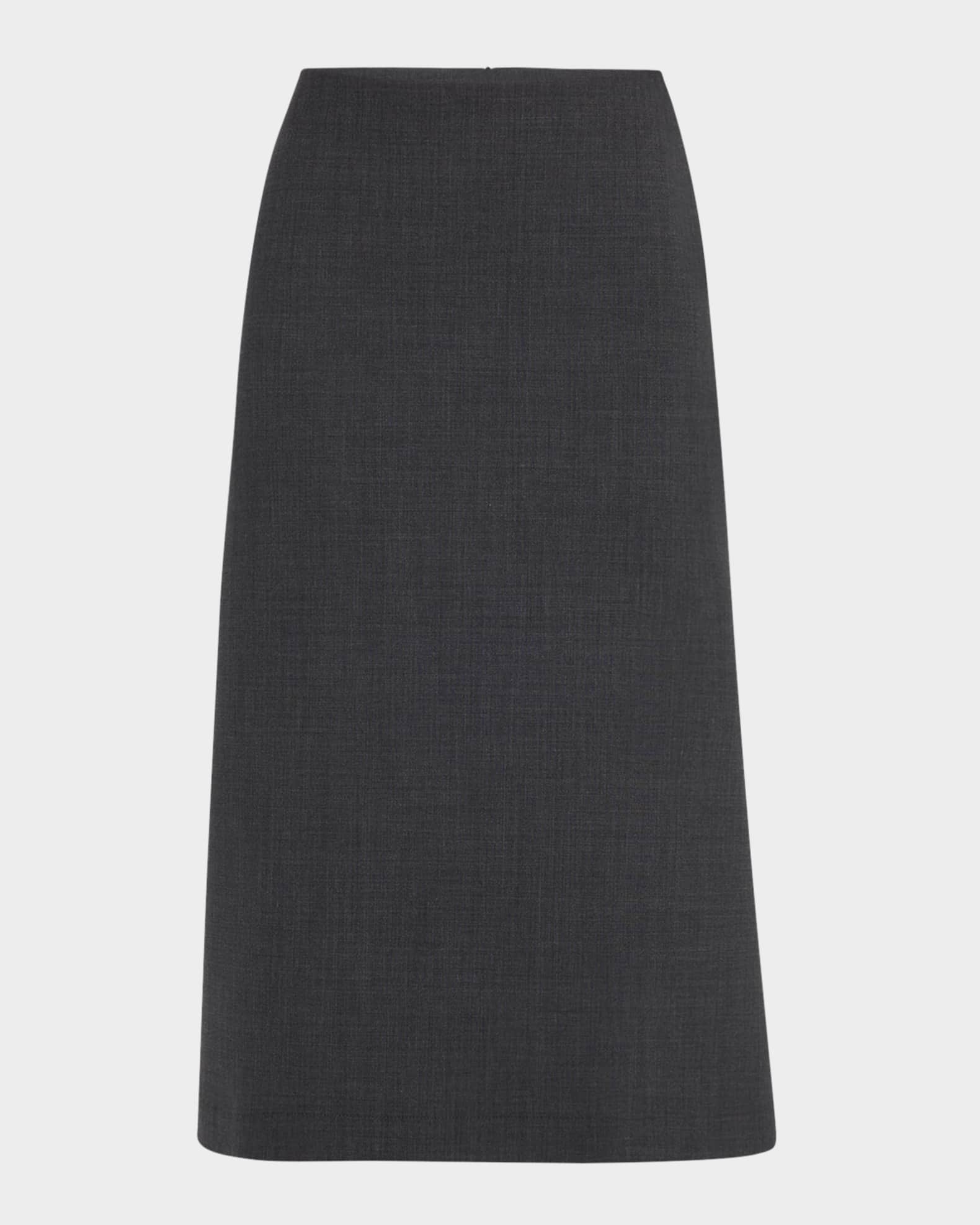 FABIANA FILIPPI スカート/新品未使用 FABIANA FILIPPI Seamed A-Line Midi Skirt | Neiman Marcus