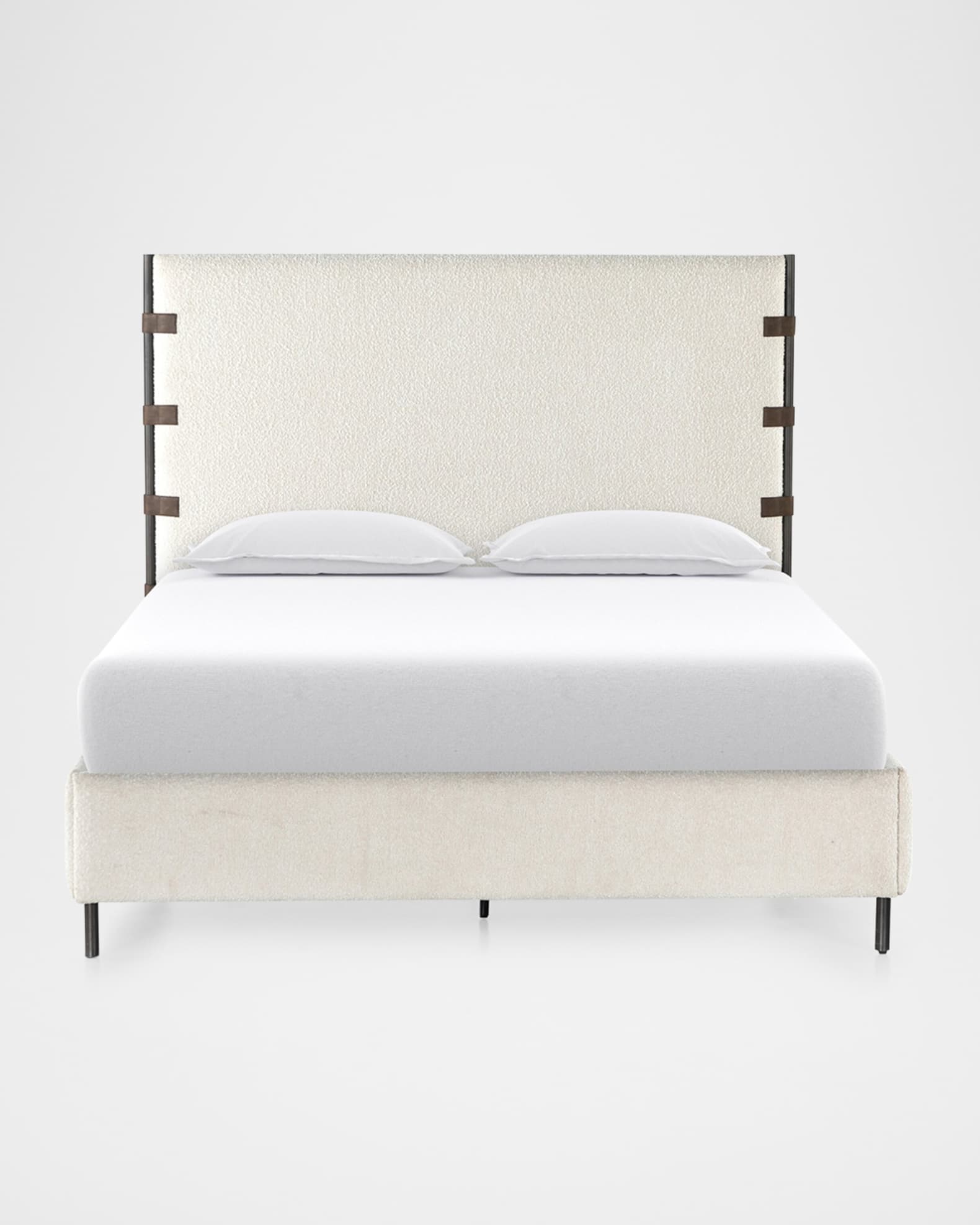 Anderson Boucle Queen Bed 0