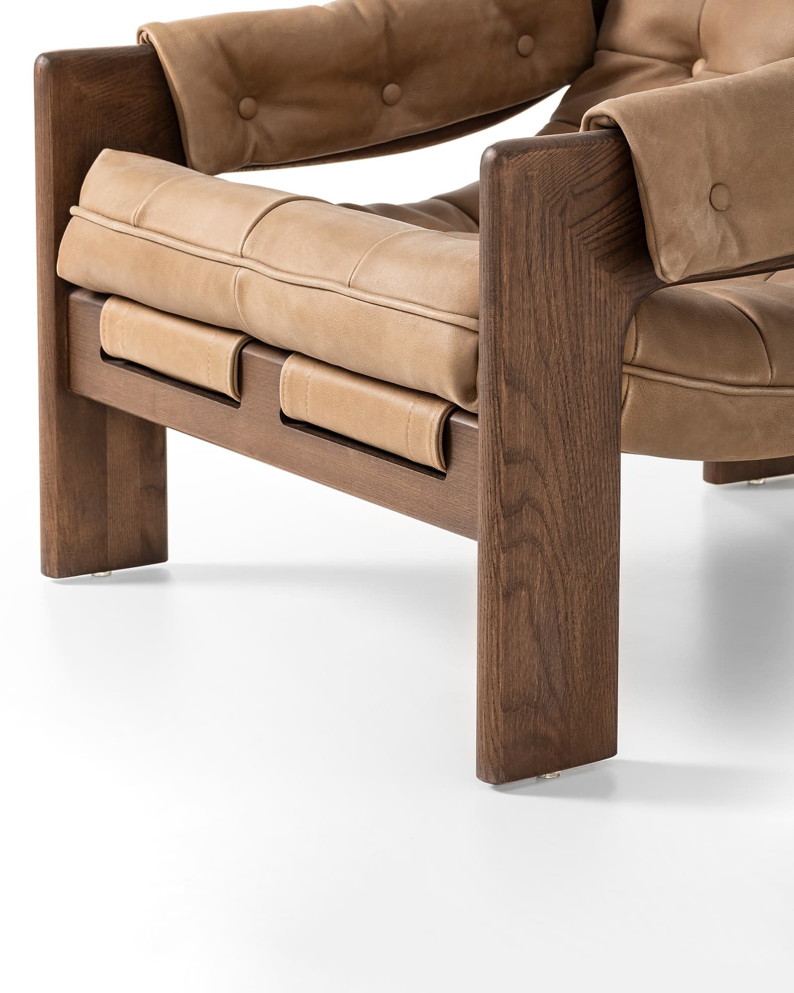 Four Hands Halston Leather Sling Chair | Neiman Marcus